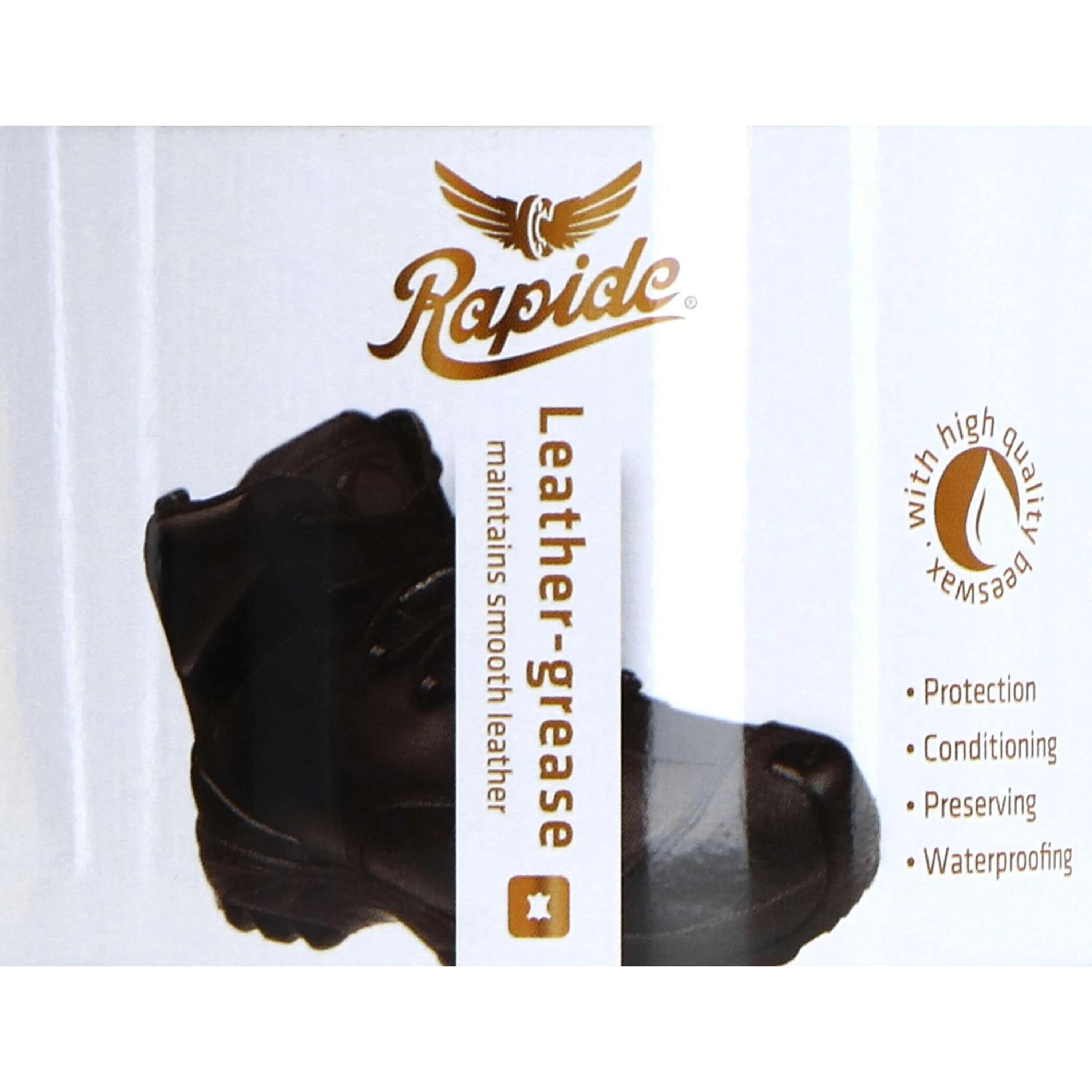 Rapide Graisse pour Cuir Noir - Image 5