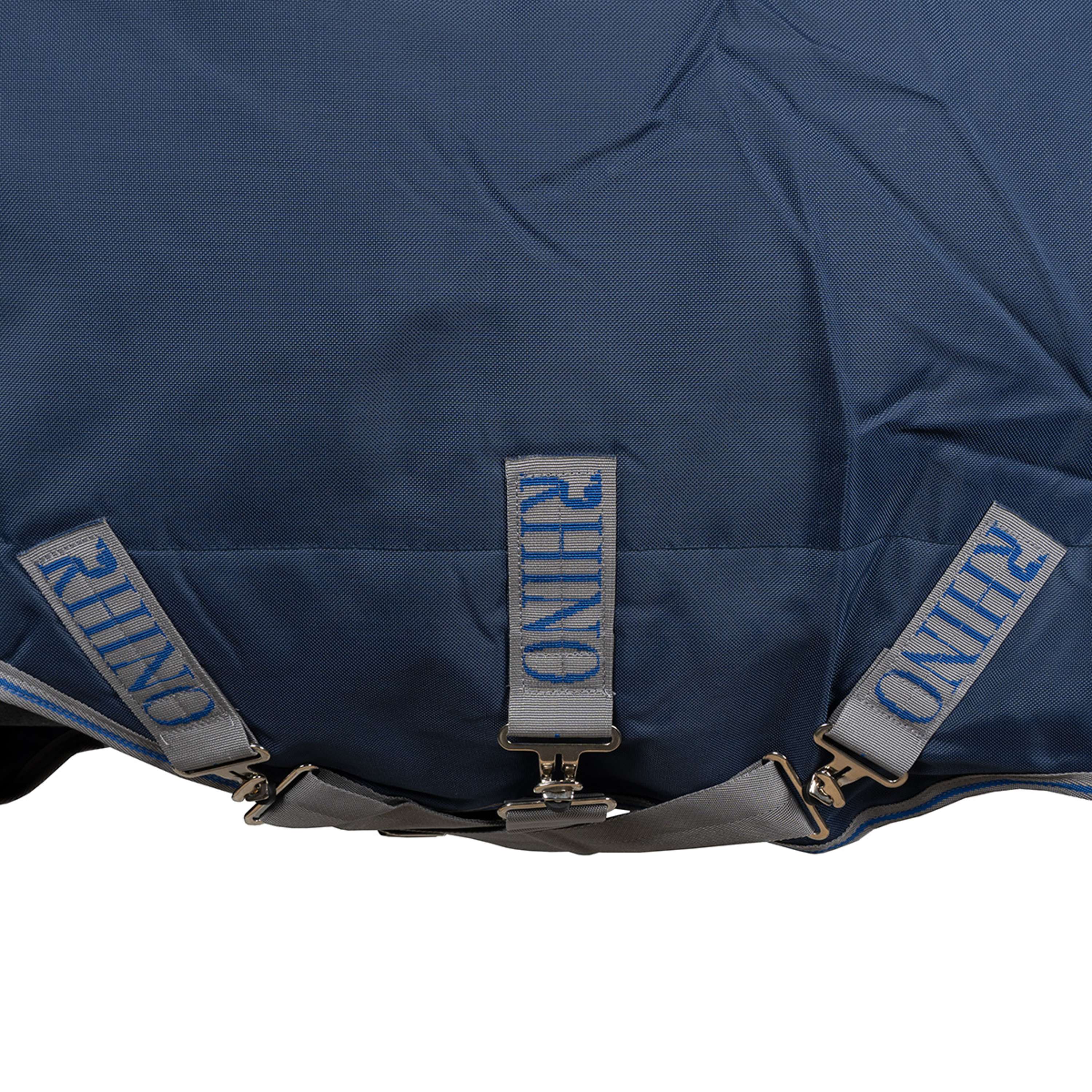 Rhino Chemise Turnout 100g Bleu marine/Gris titane/Bleu classique - Image 12