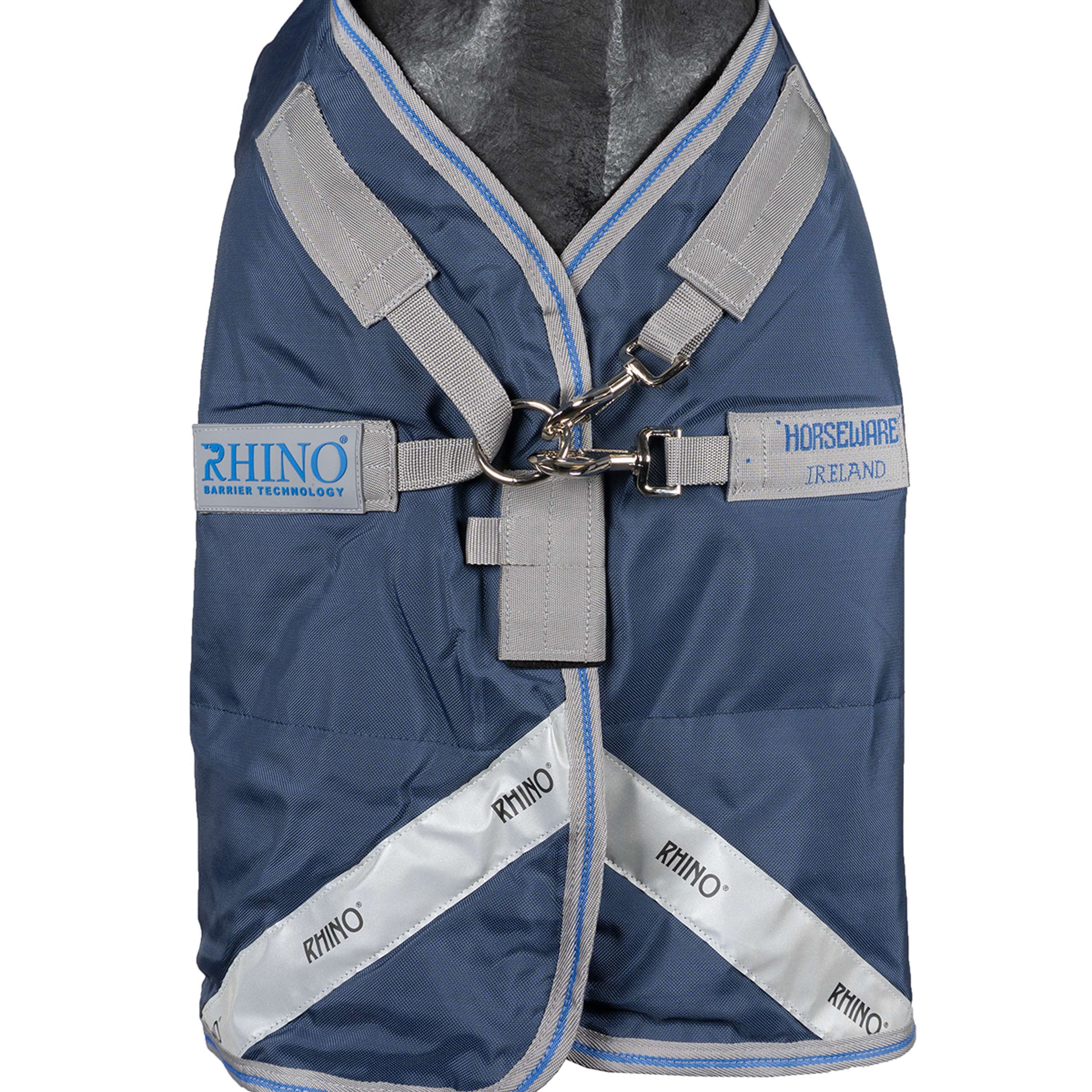 Rhino Chemise Turnout 100g Bleu marine/Gris titane/Bleu classique - Image 6