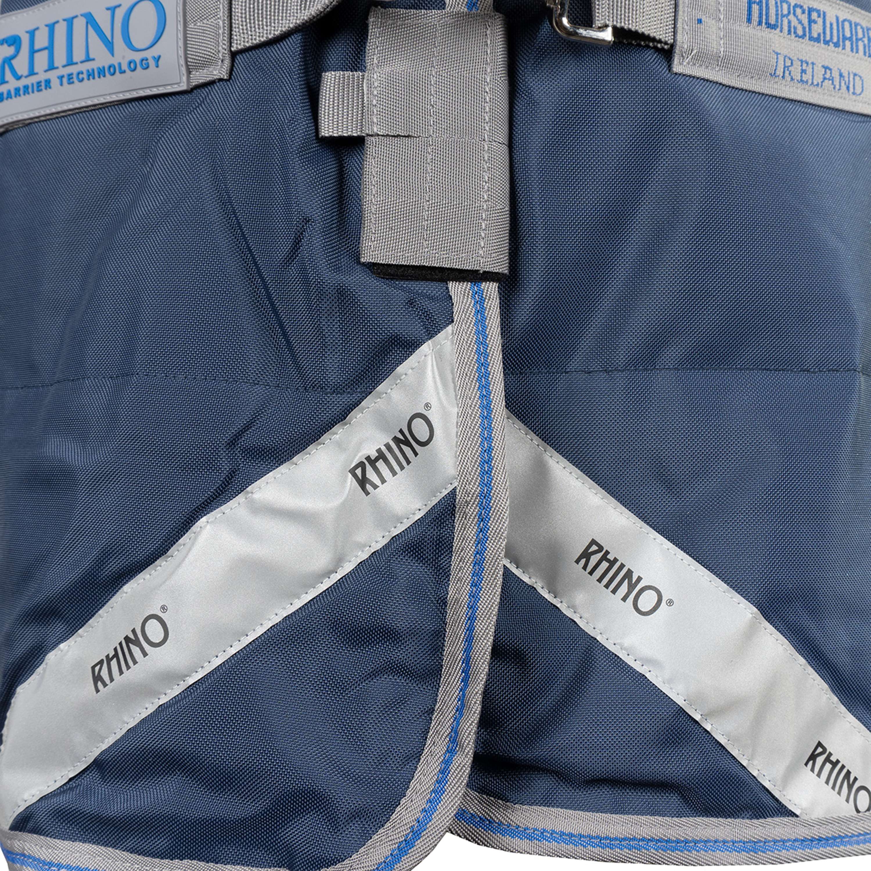 Rhino Chemise Turnout 100g Bleu marine/Gris titane/Bleu classique - Image 9