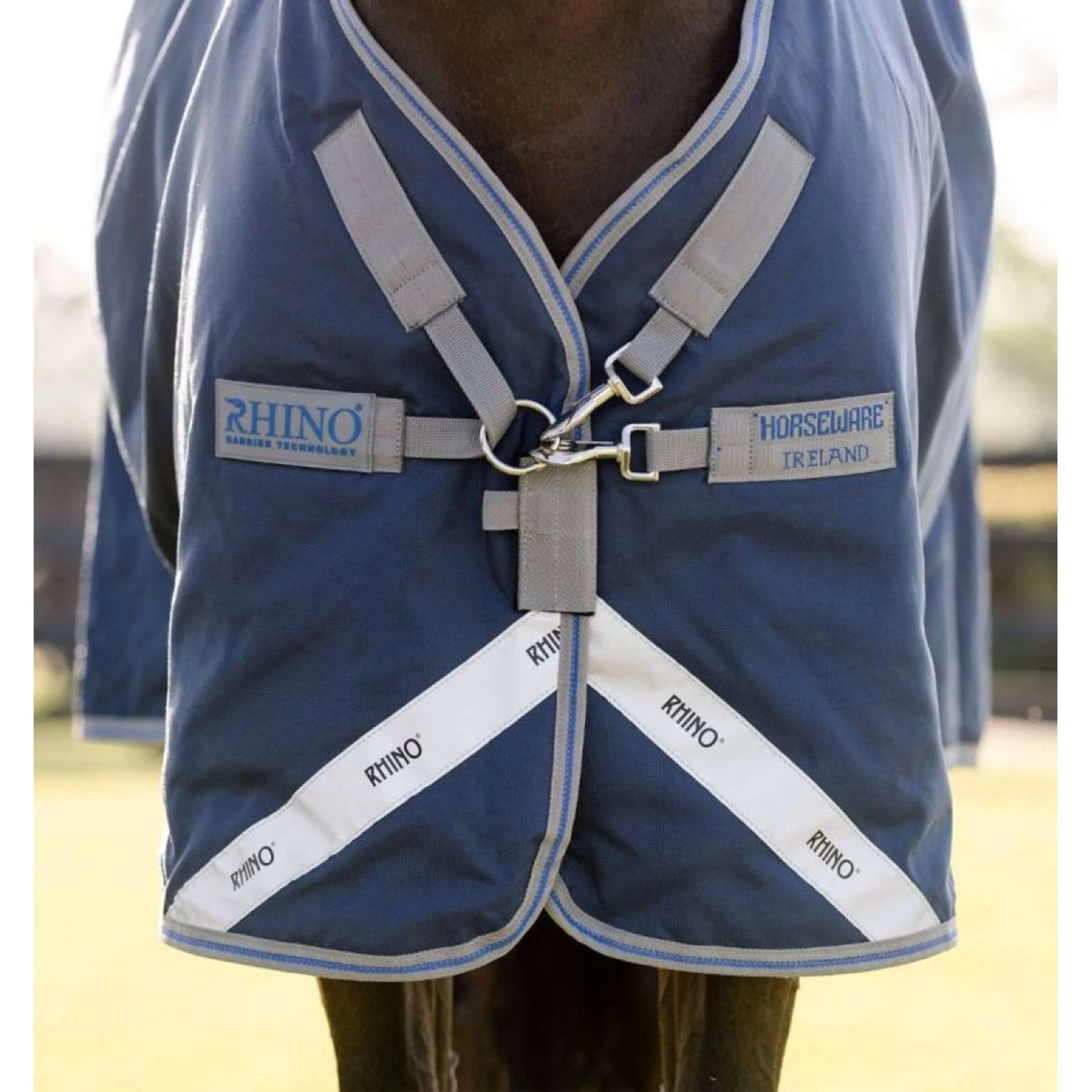 Rhino Chemise Turnout 250g Varilayer Navy/Titanium Grey/Classic Blue - Image 2