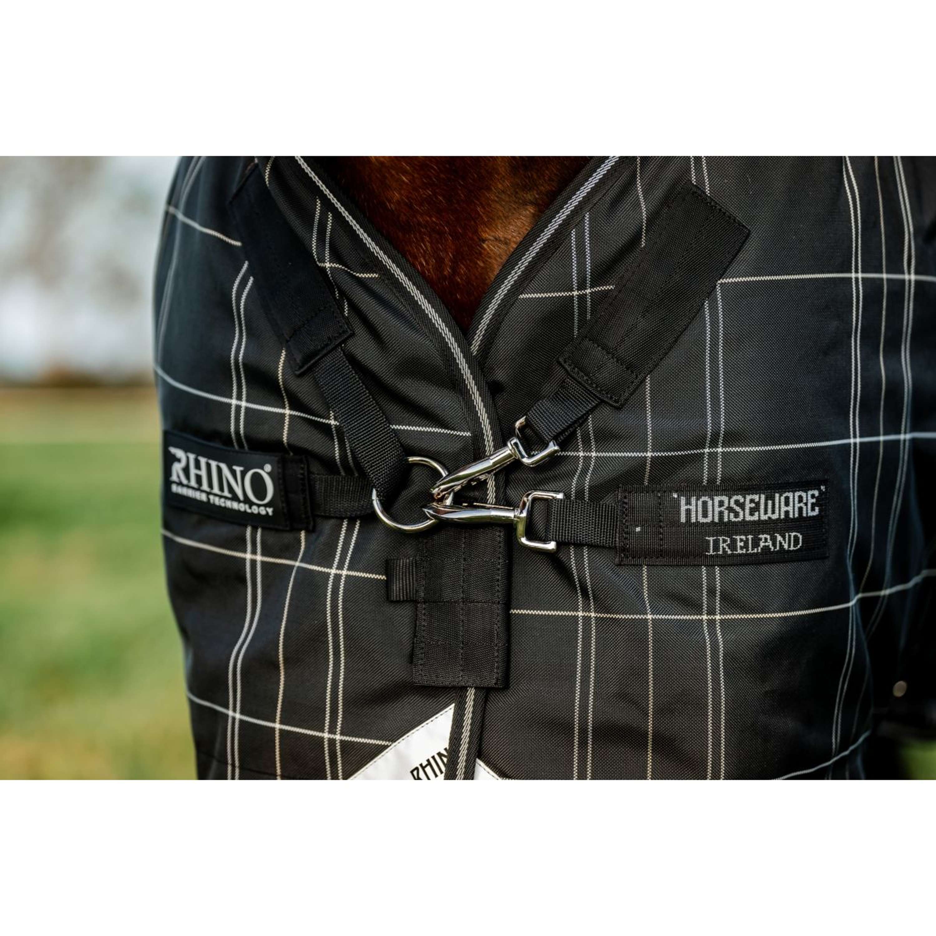 Rhino Plus Turnout Bundle 0g + 200g Black Check/Noir/Blanc - Image 13