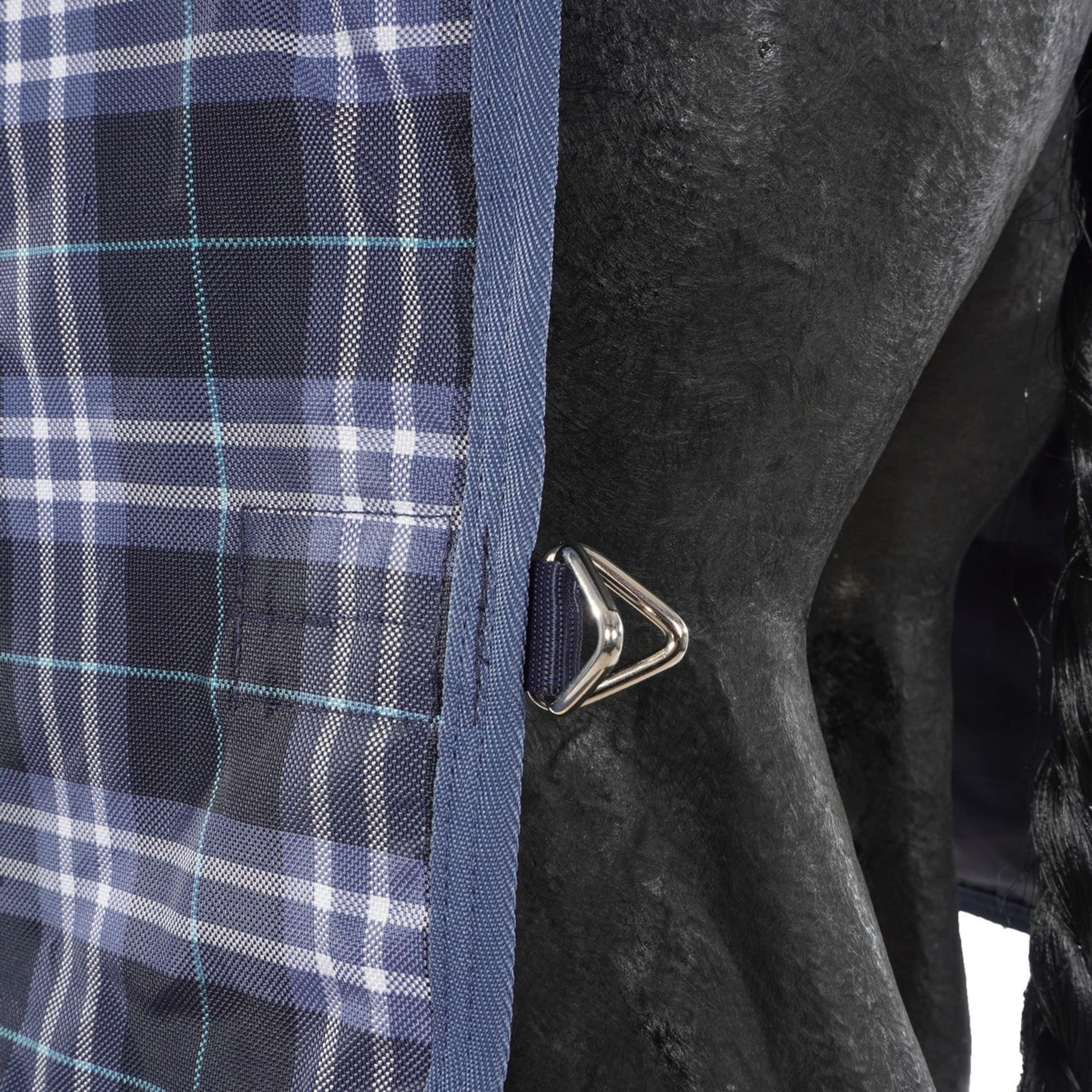Rhino Plus Turnout Lite 0g Navy Check/Indigo - Image 10