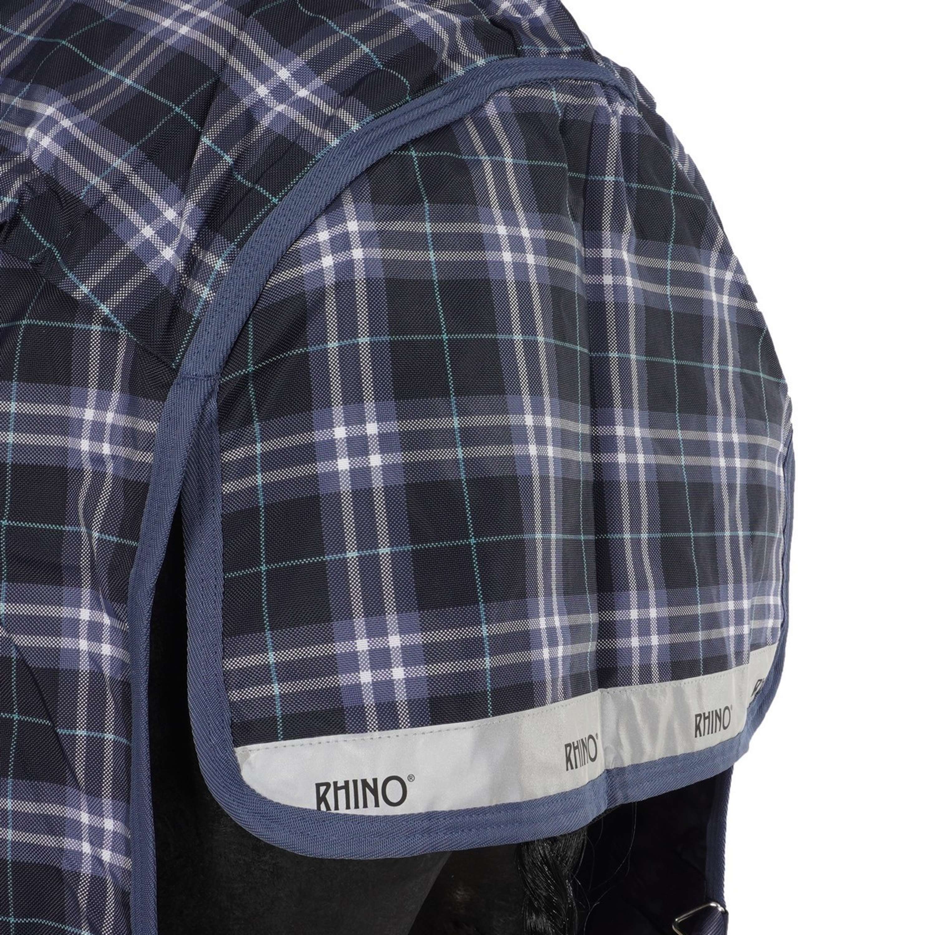 Rhino Plus Turnout Lite 0g Navy Check/Indigo - Image 11