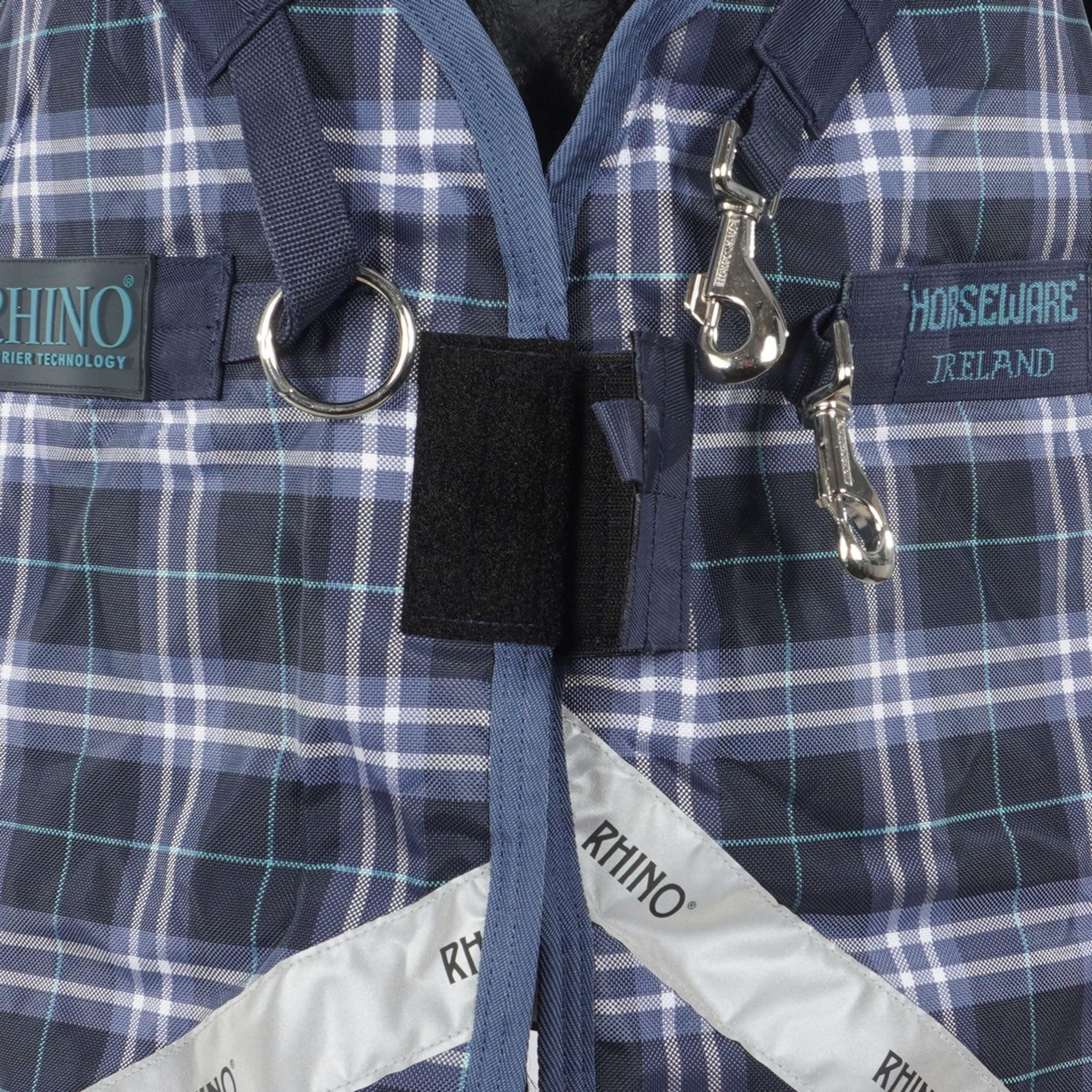 Rhino Plus Turnout Lite 0g Navy Check/Indigo - Image 3