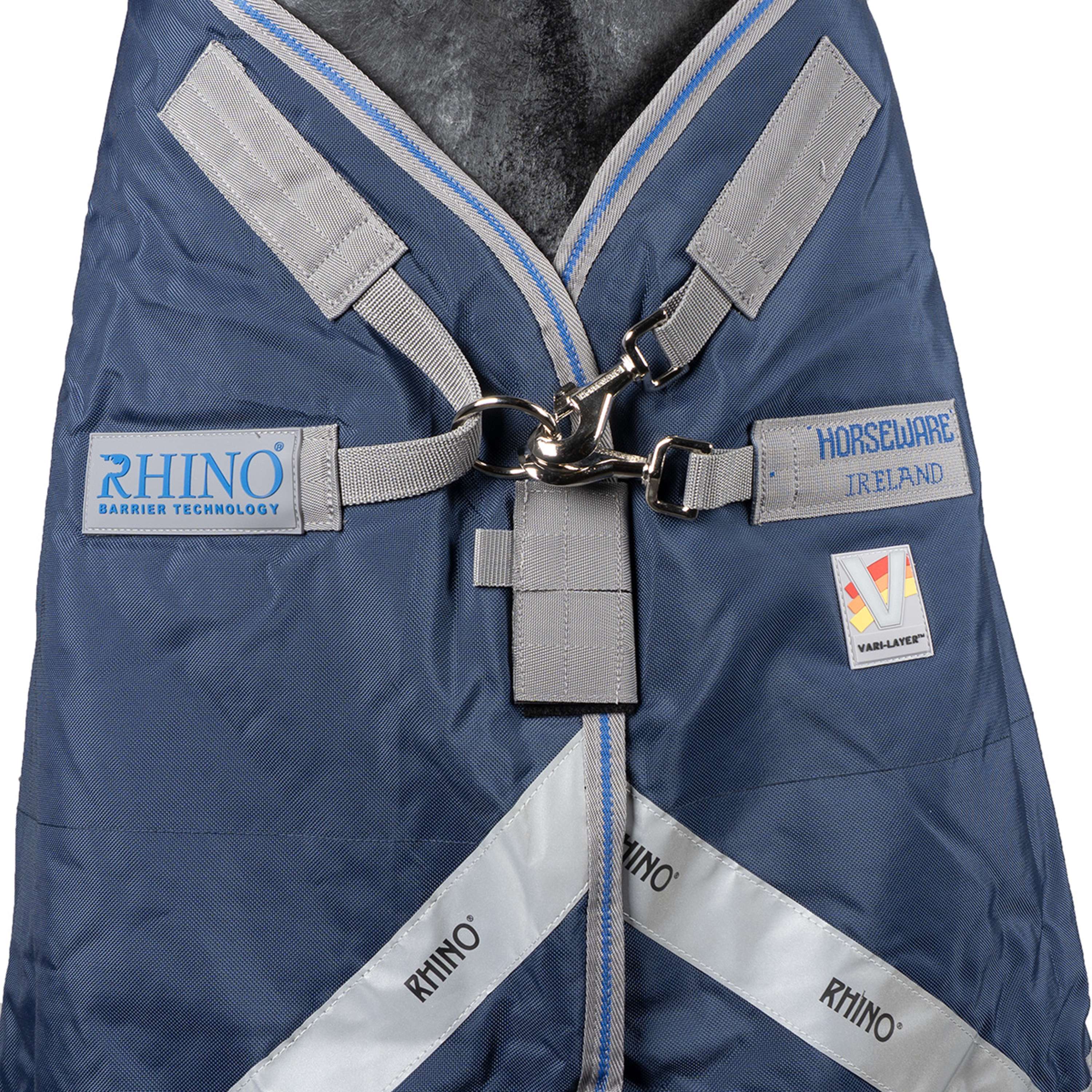 Rhino Plus Turnout Heavy Varilayer 450g Navy/Titanium Grey - Image 4