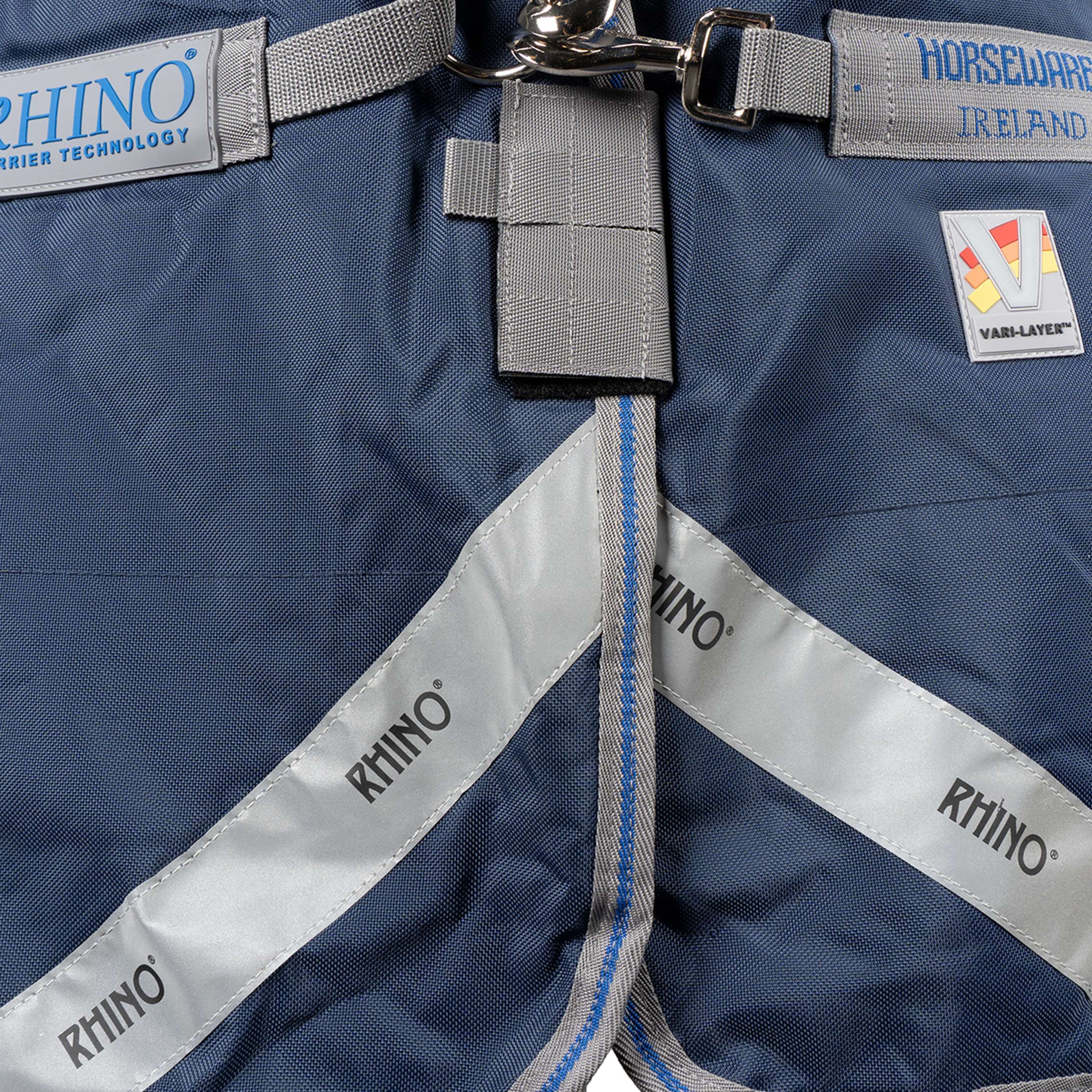 Rhino Plus Turnout Heavy Varilayer 450g Navy/Titanium Grey - Image 7