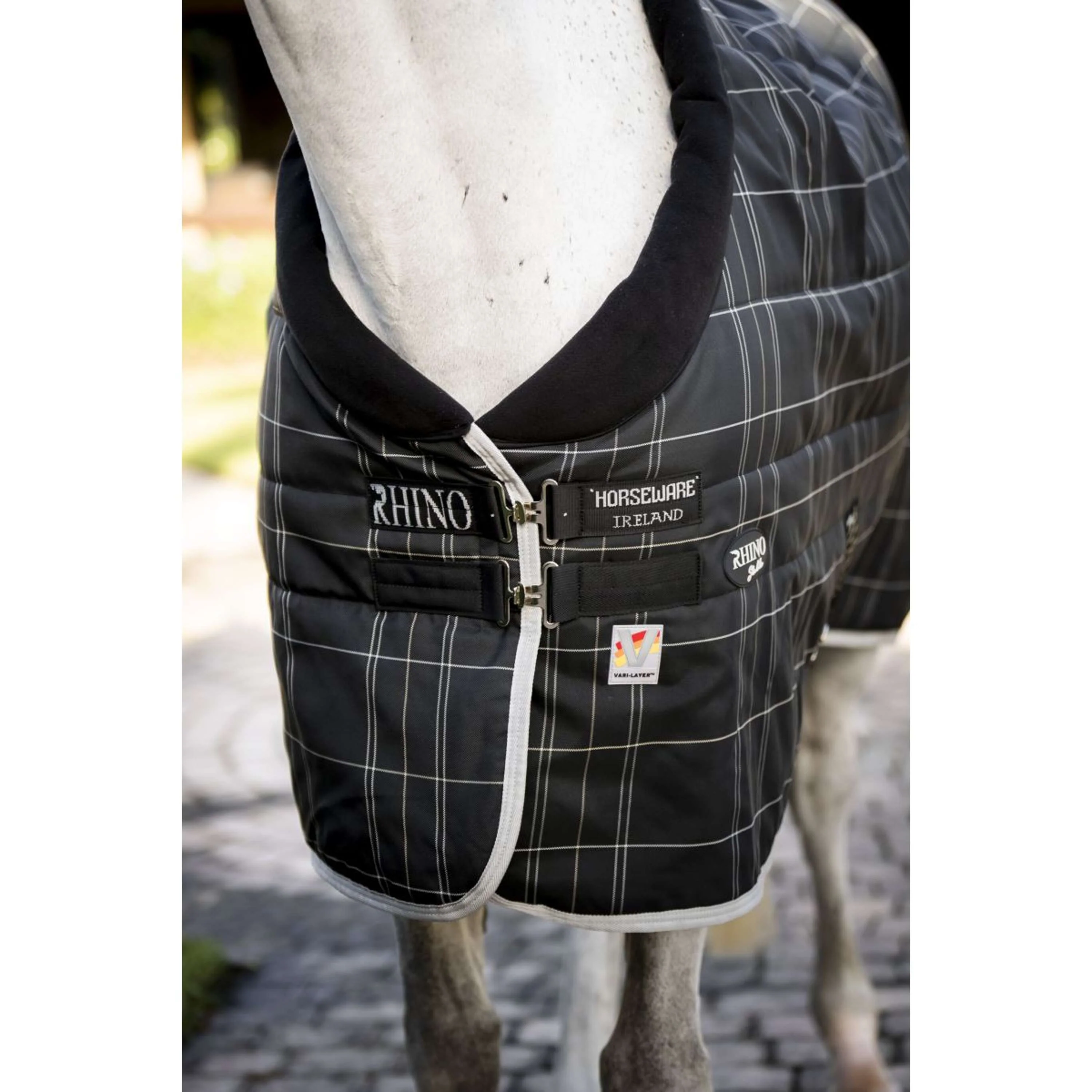 Rhino Stable 250g Varilayer Black/Grey/White Check/Gray - Image 2