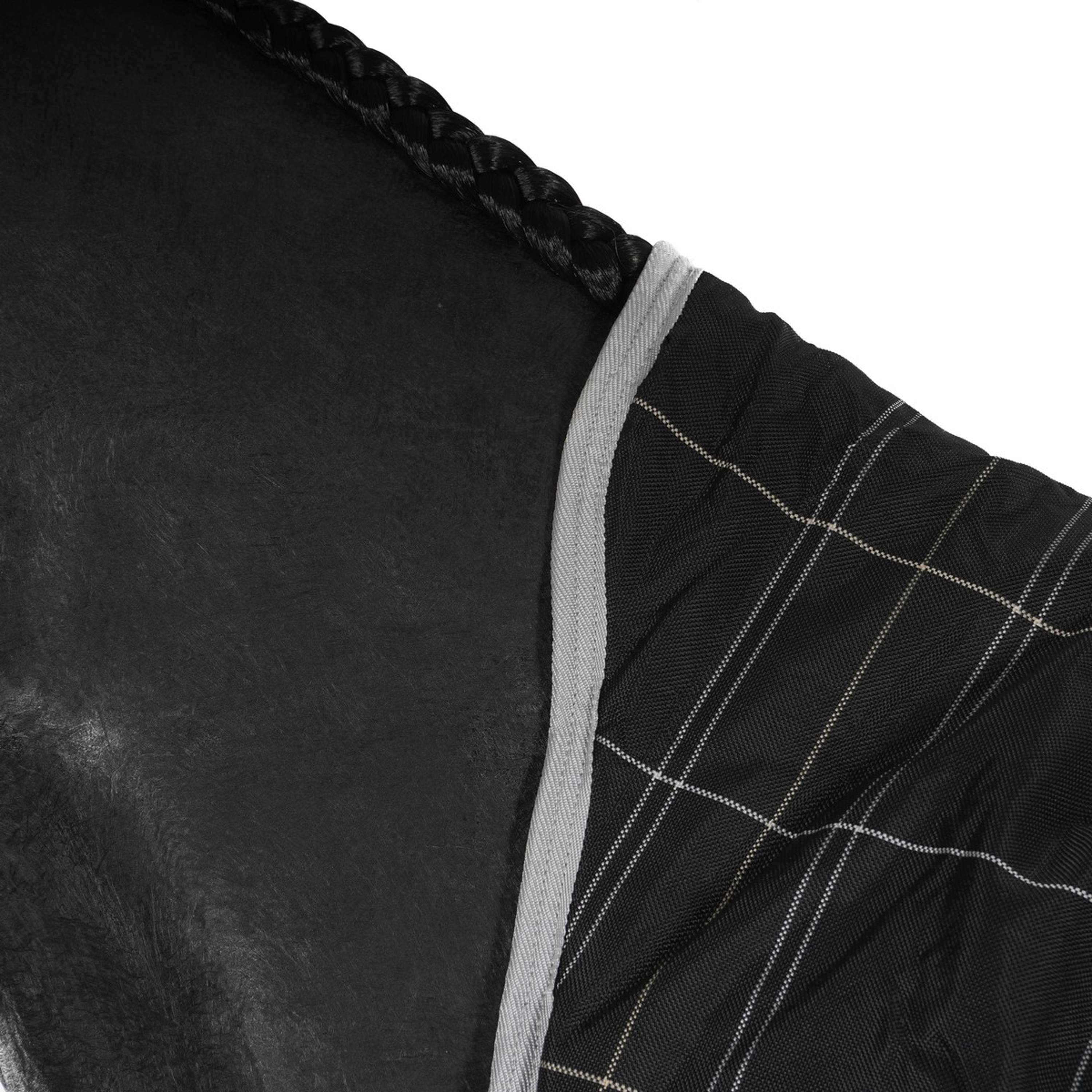Rhino Wug Turnout Heavy Varilayer 450g Noir/Gris/Blanc à carreaux et Gris - Image 4