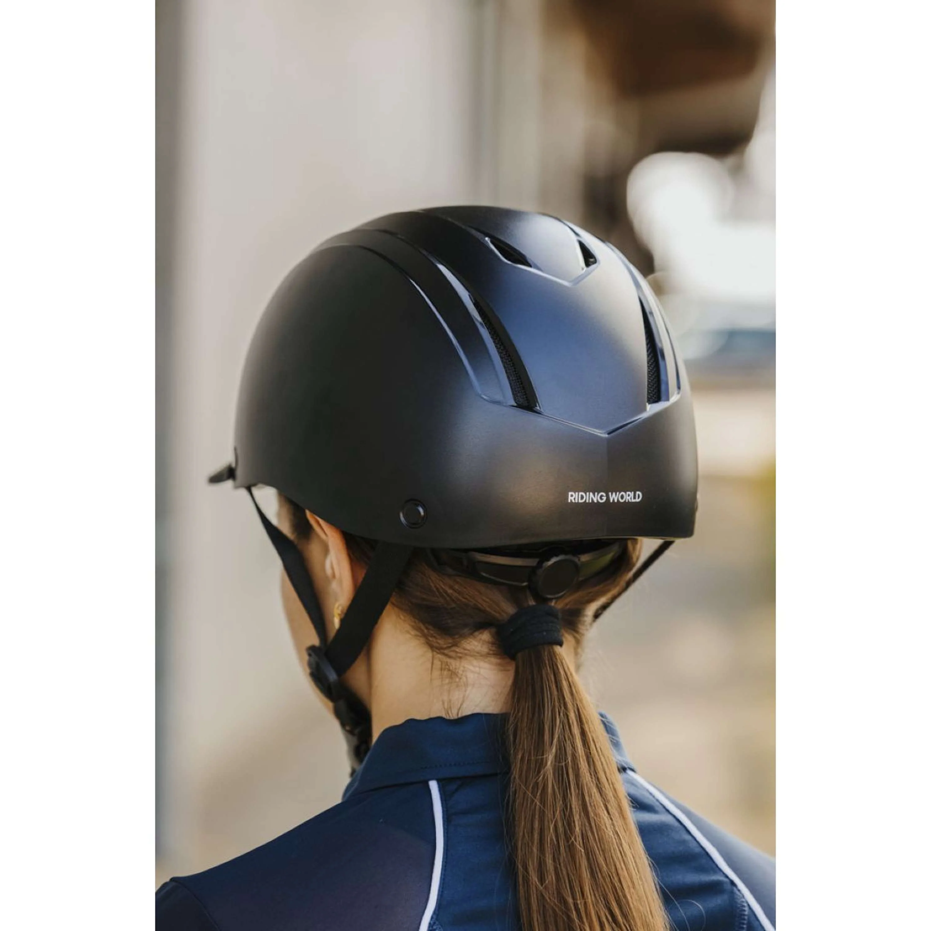 Riding World Bombe Topy Noir Mat - Image 8