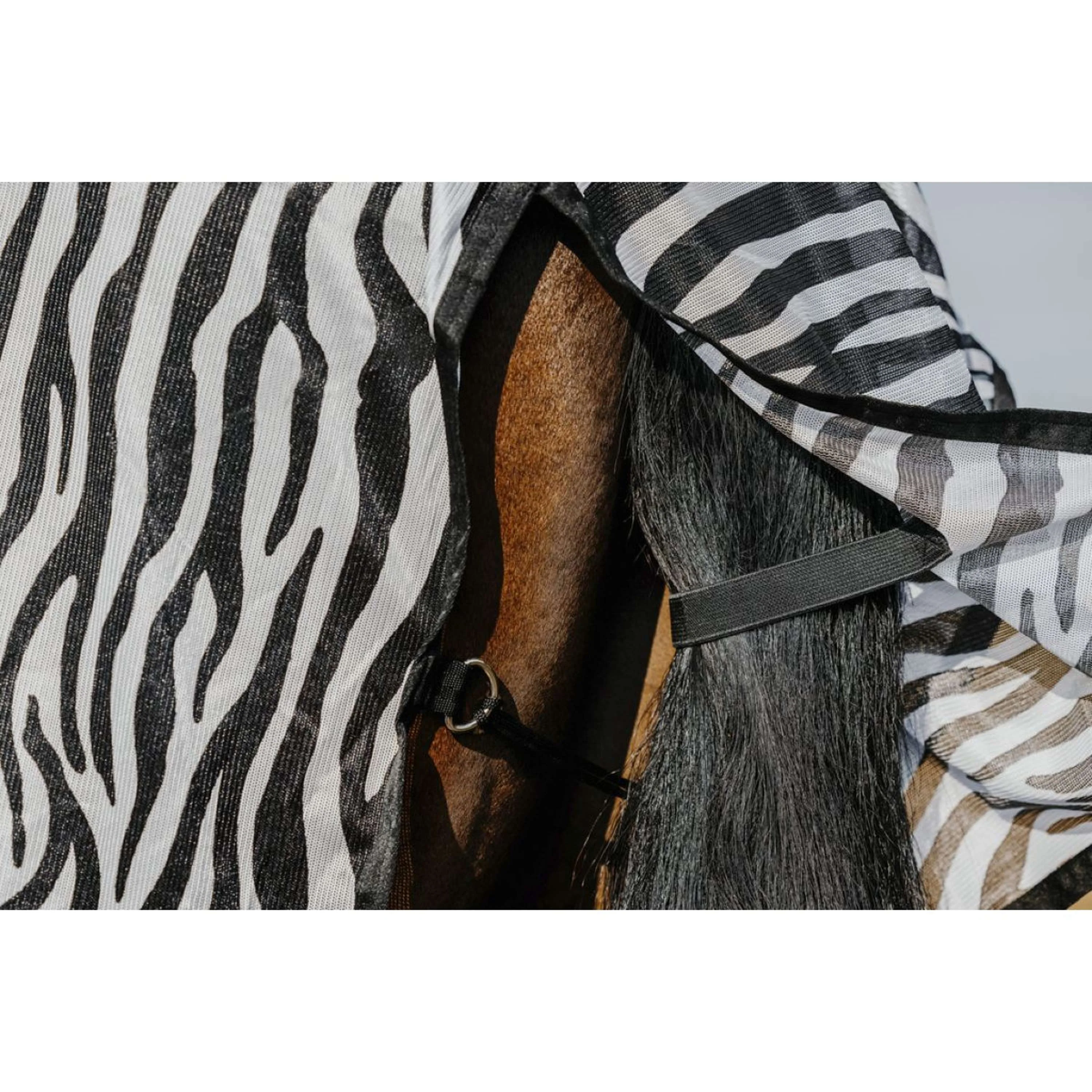 Riding World Couverture Anti-Mouches Belly Mesh Zebra - Image 4