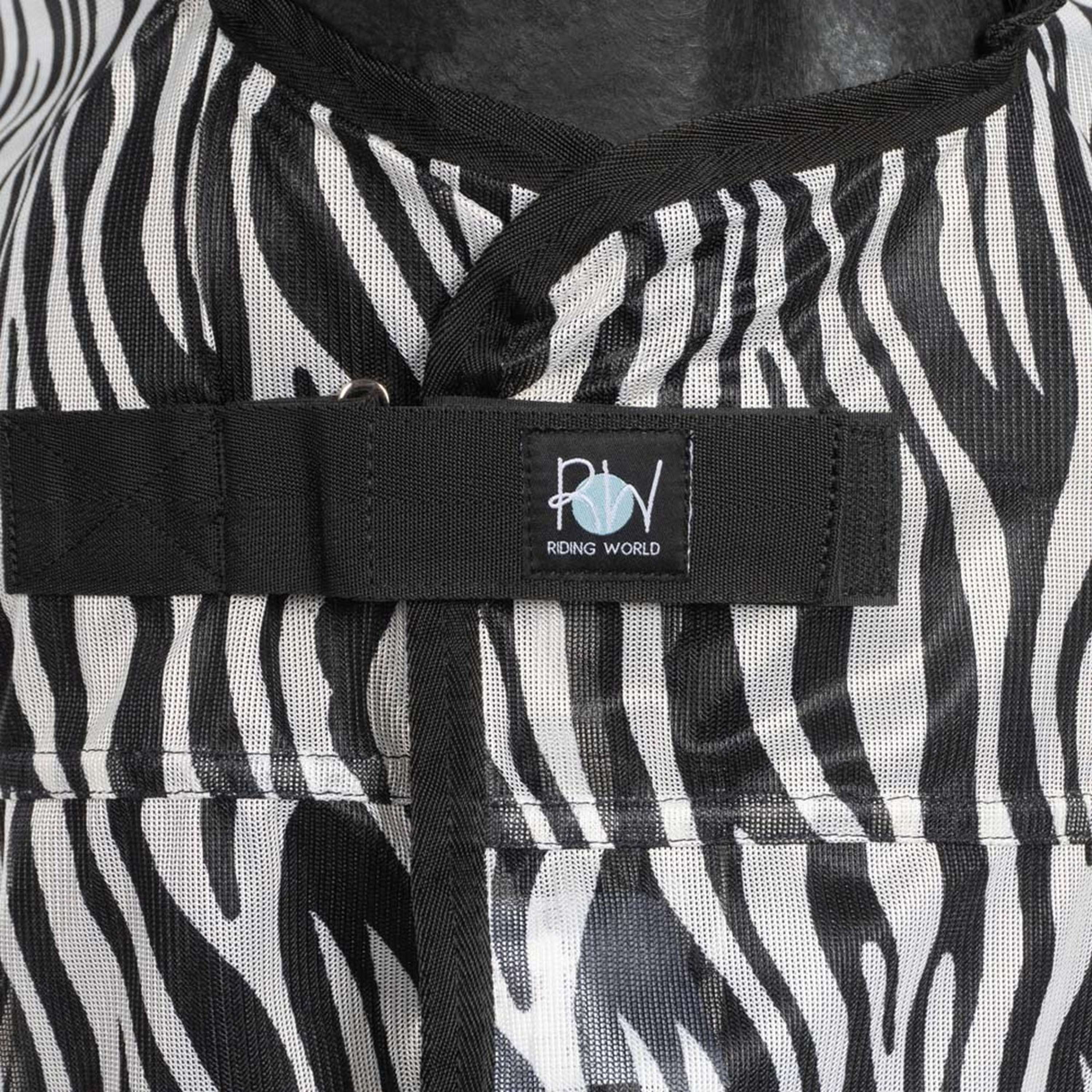 Riding World Couverture Anti-Mouches Combo Zebra - Image 2