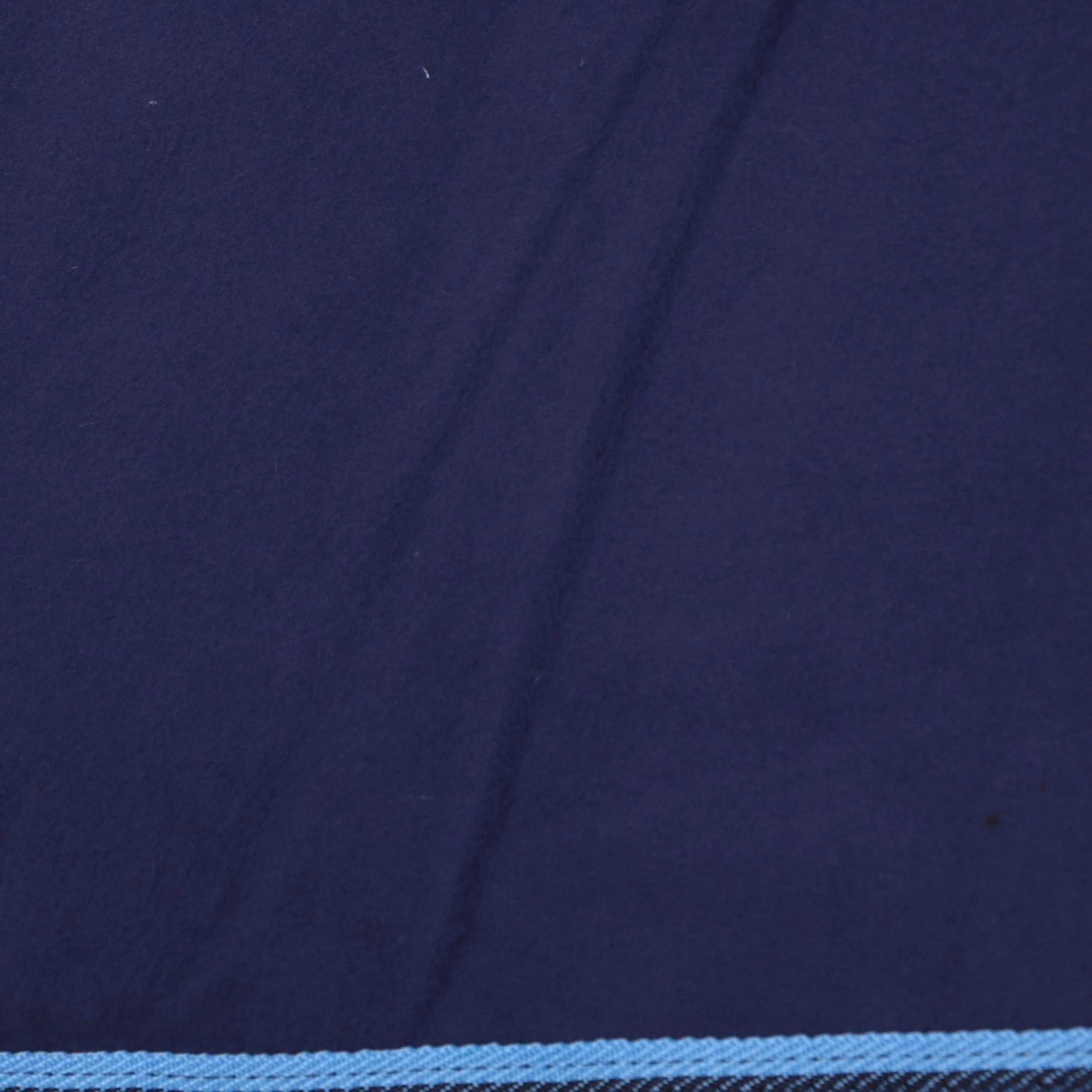 Riding World Couvre-reins Fleece Marin/bleu clair - Image 5