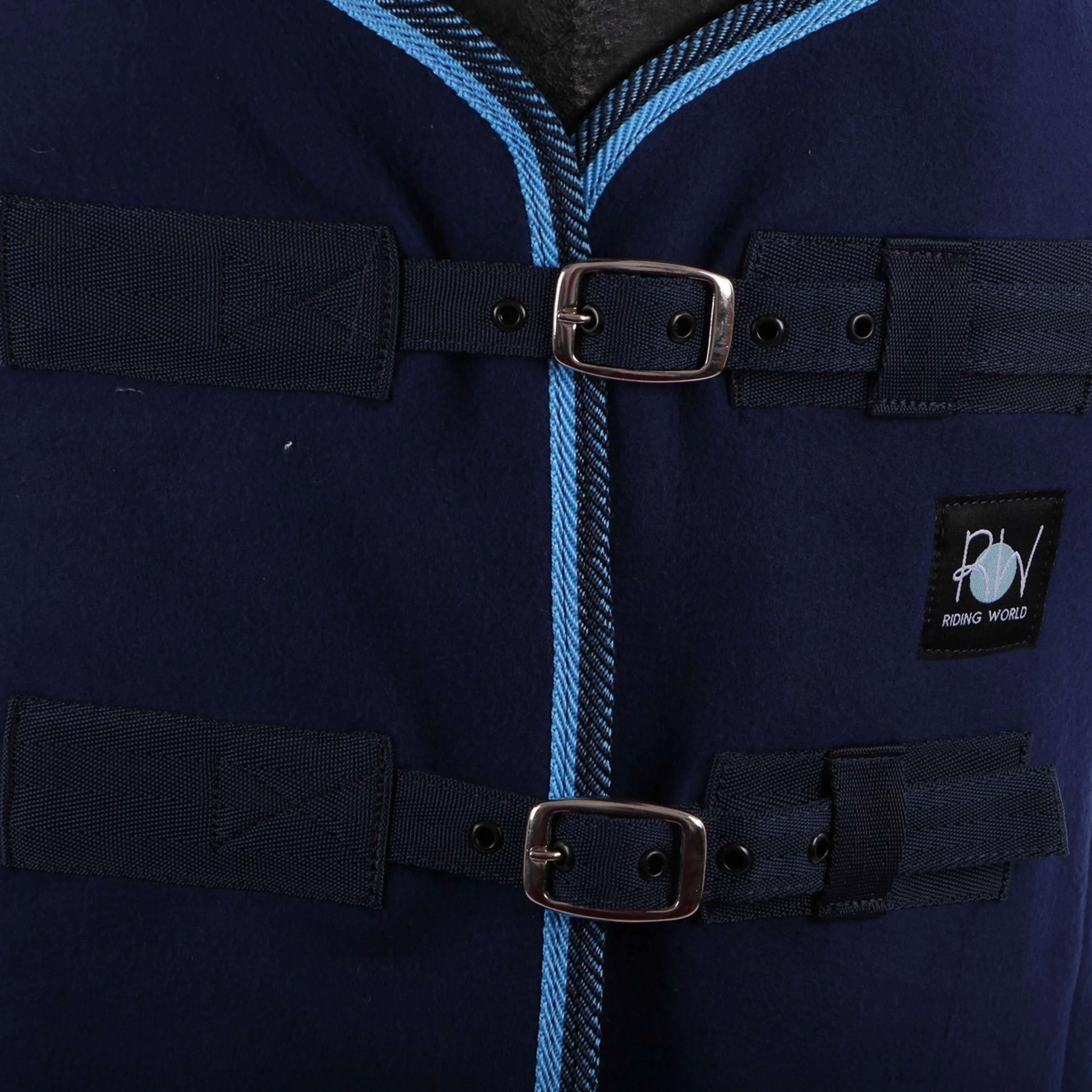 Riding World Couverture Polaire Combo Marine/Bleu - Image 2