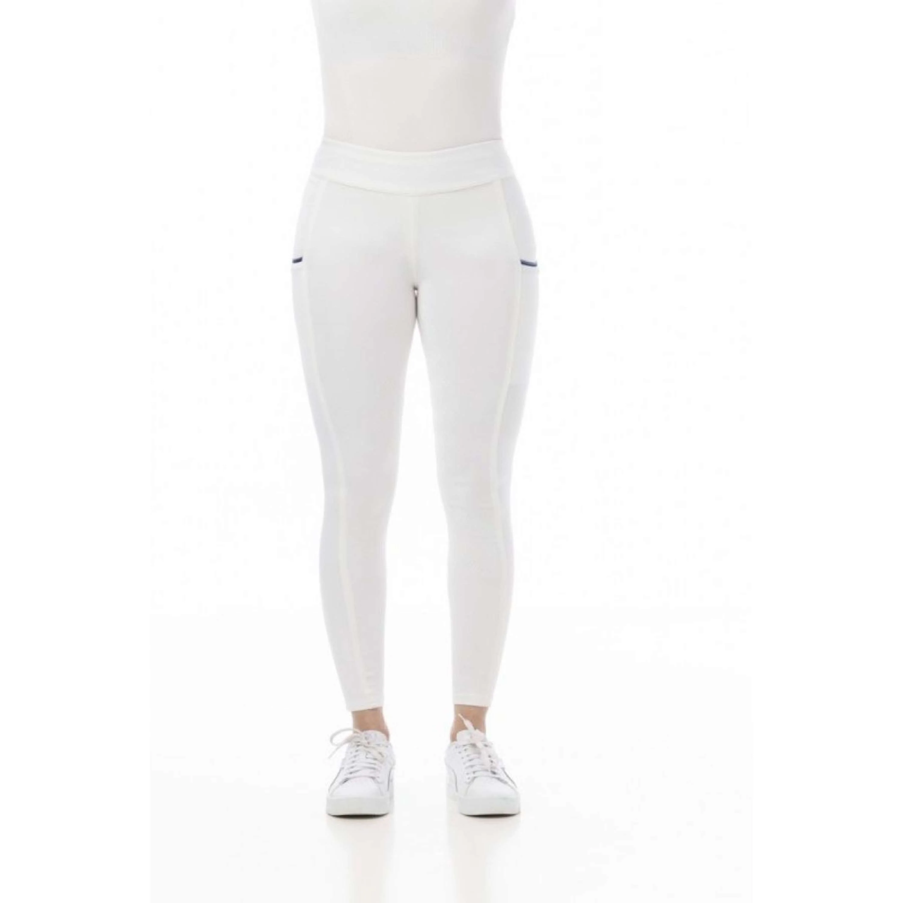 Riding World Legging d'Équitation Agadir Femme Blanc - Image 5