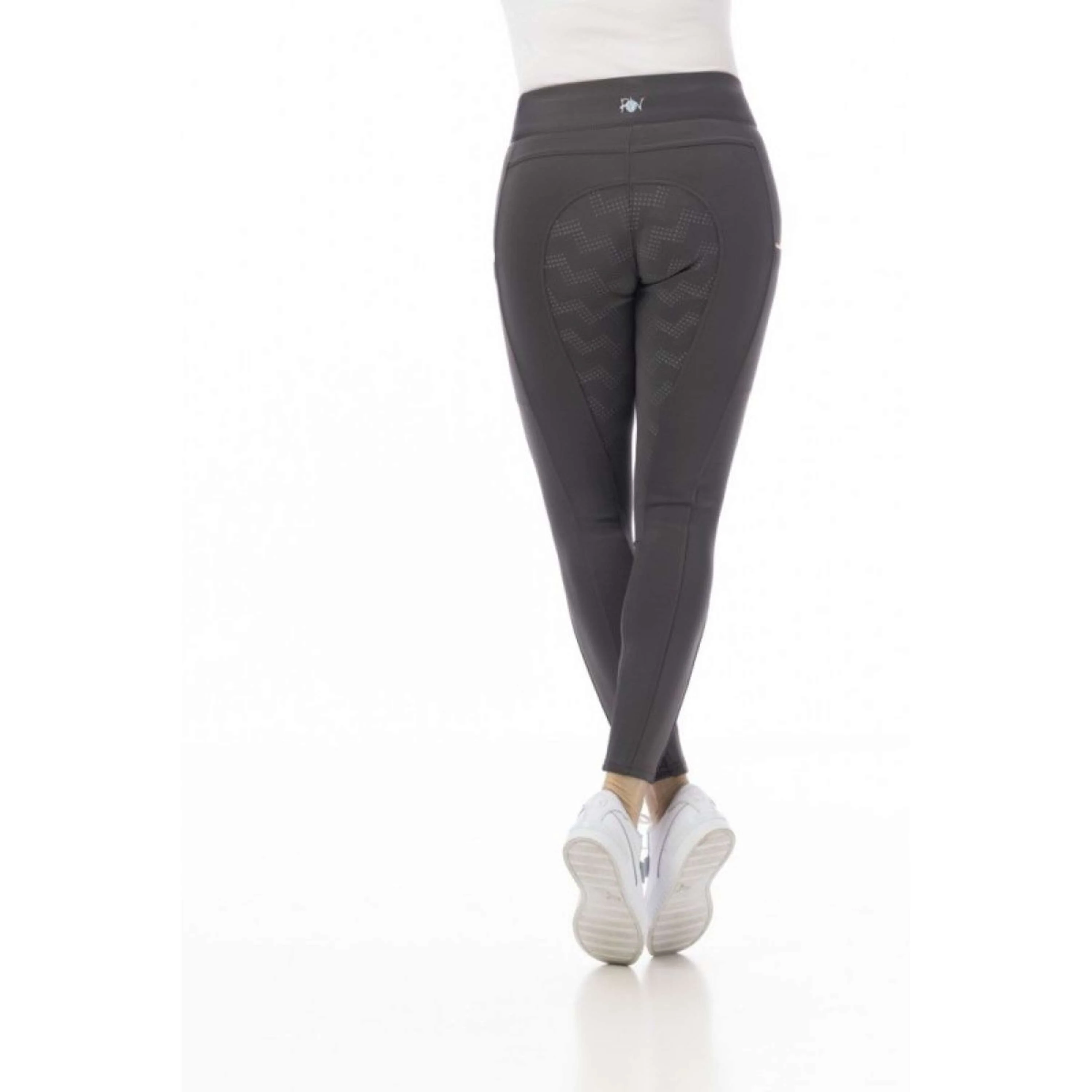 Riding World Legging d'Équitation Agadir Femme Gris - Image 3