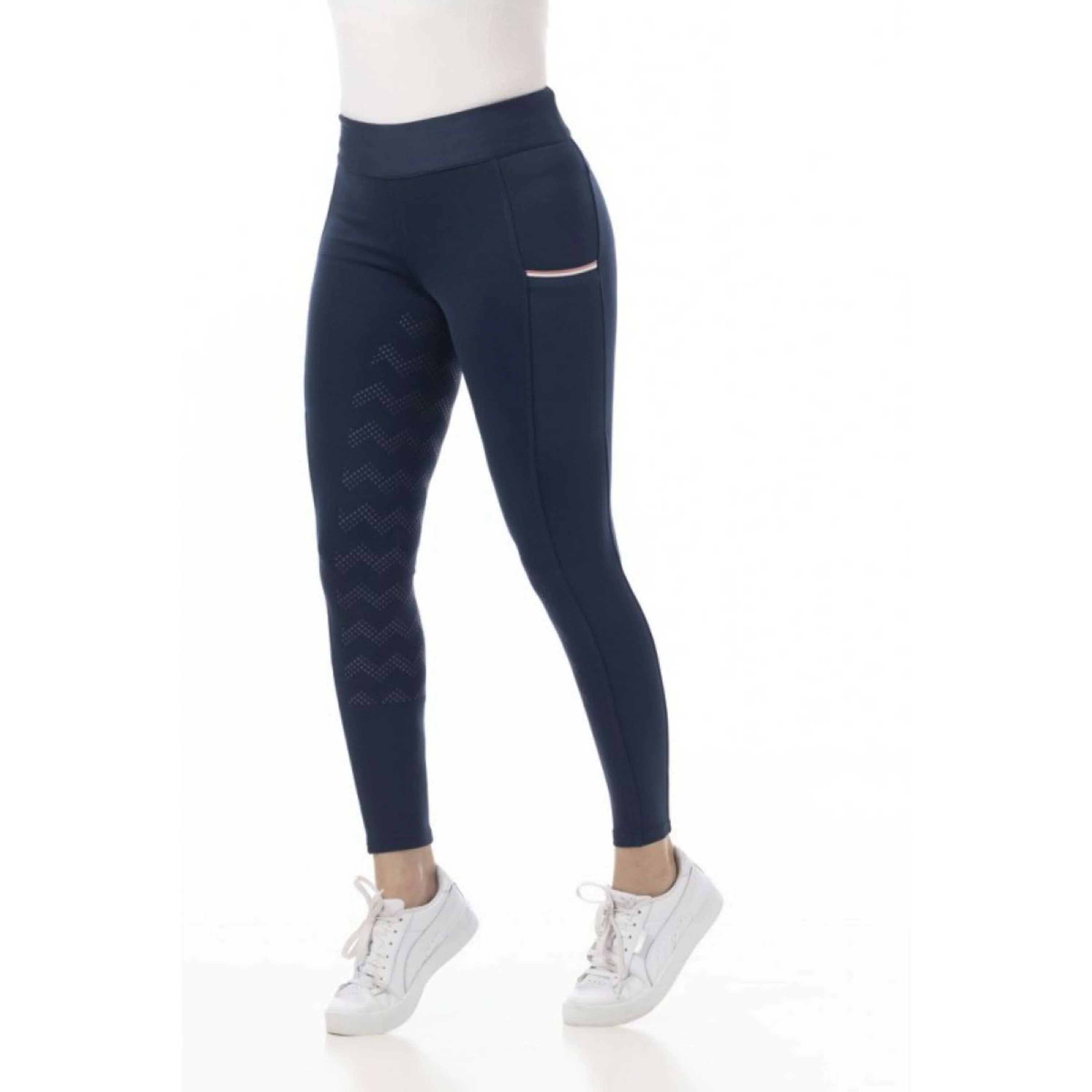 Riding World Legging d'Équitation Agadir Femme Marin - Image 2