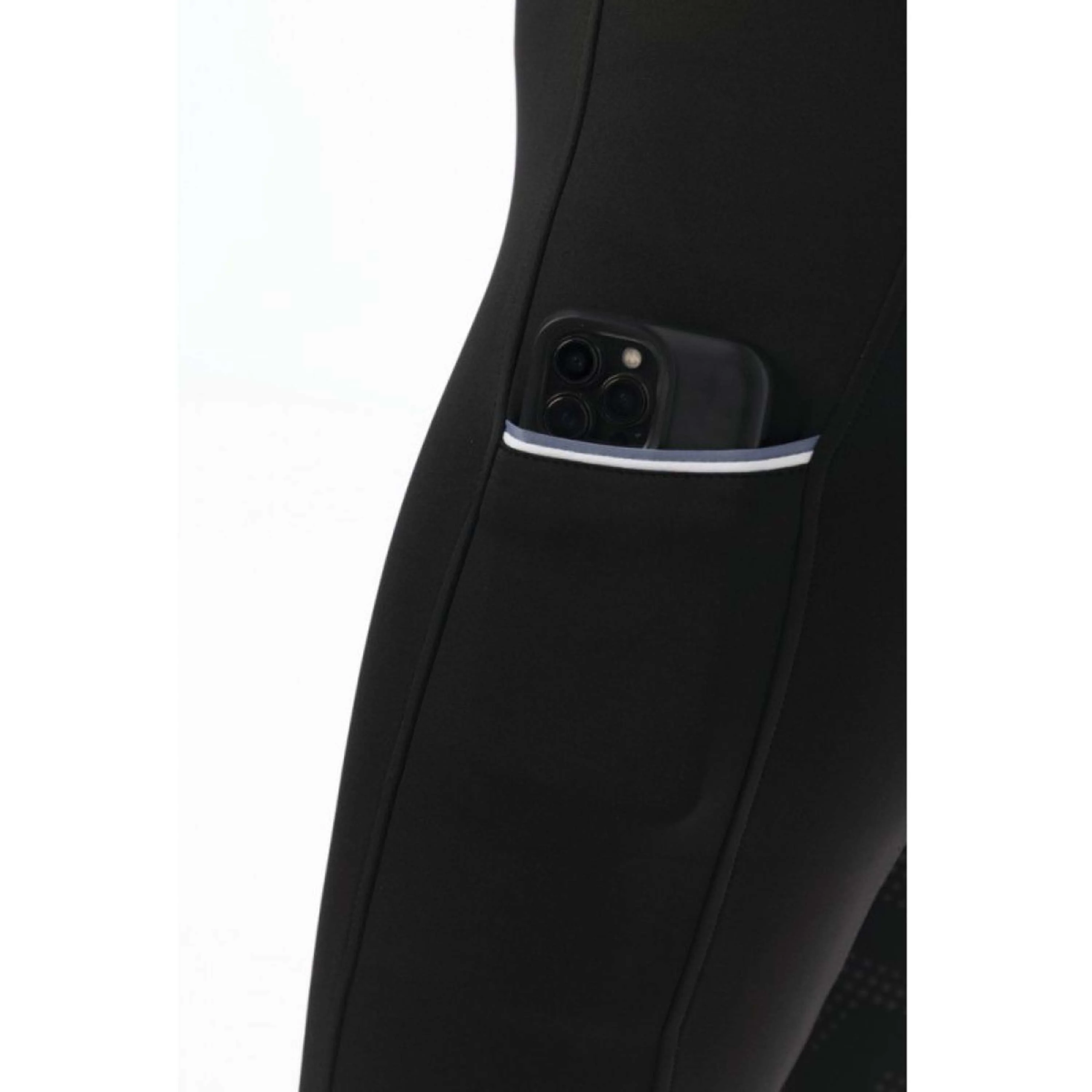 Riding World Legging d'Équitation Agadir Femme Noir - Image 3