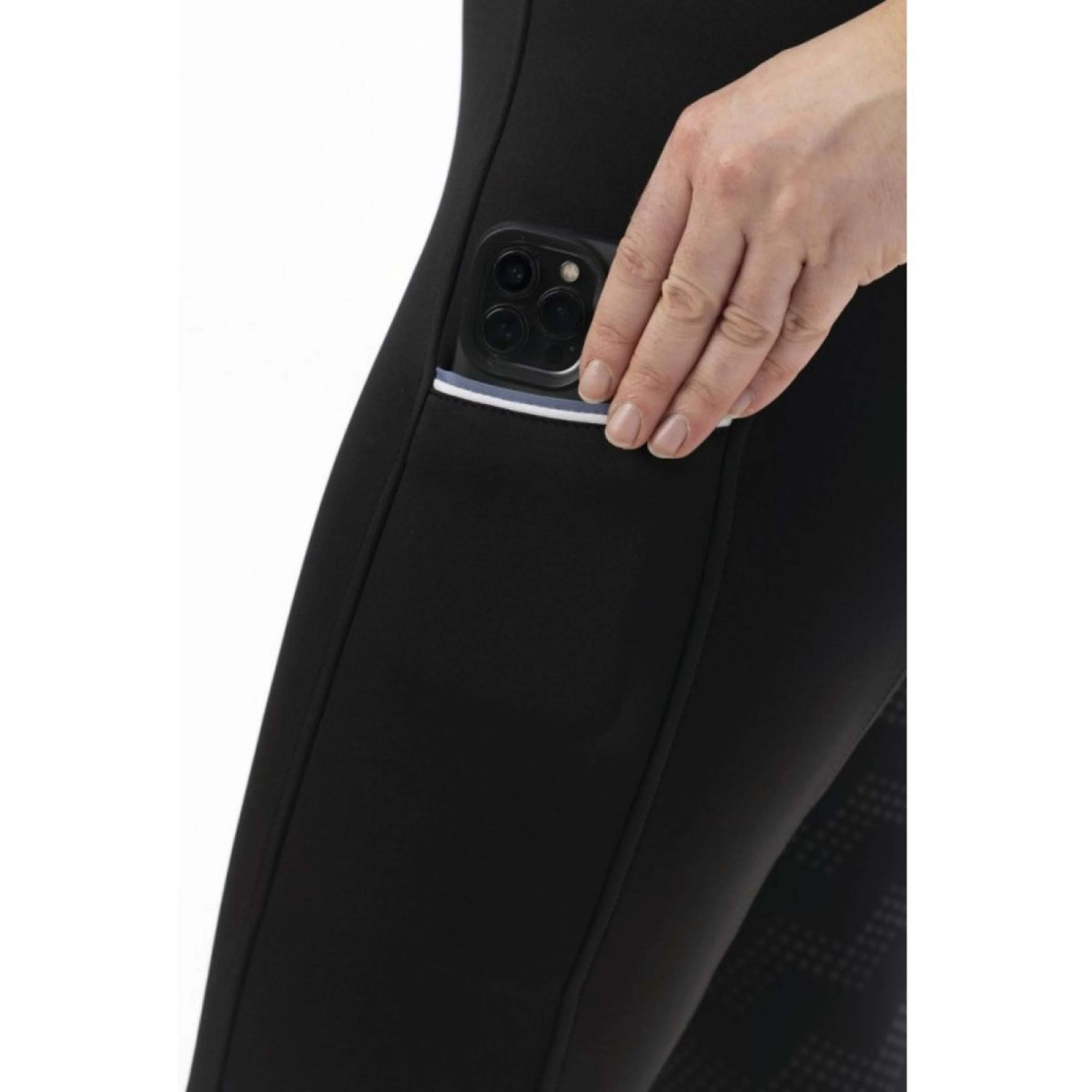 Riding World Legging d'Équitation Agadir Femme Noir - Image 4