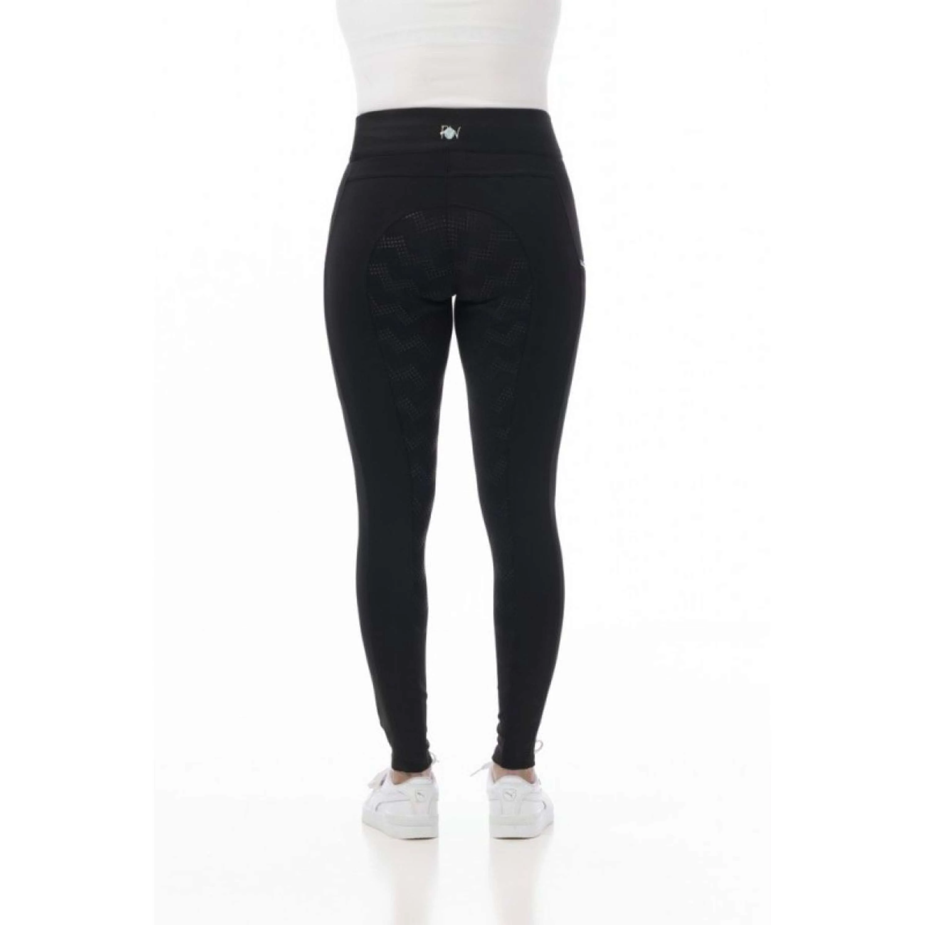 Riding World Legging d'Équitation Agadir Femme Noir - Image 5