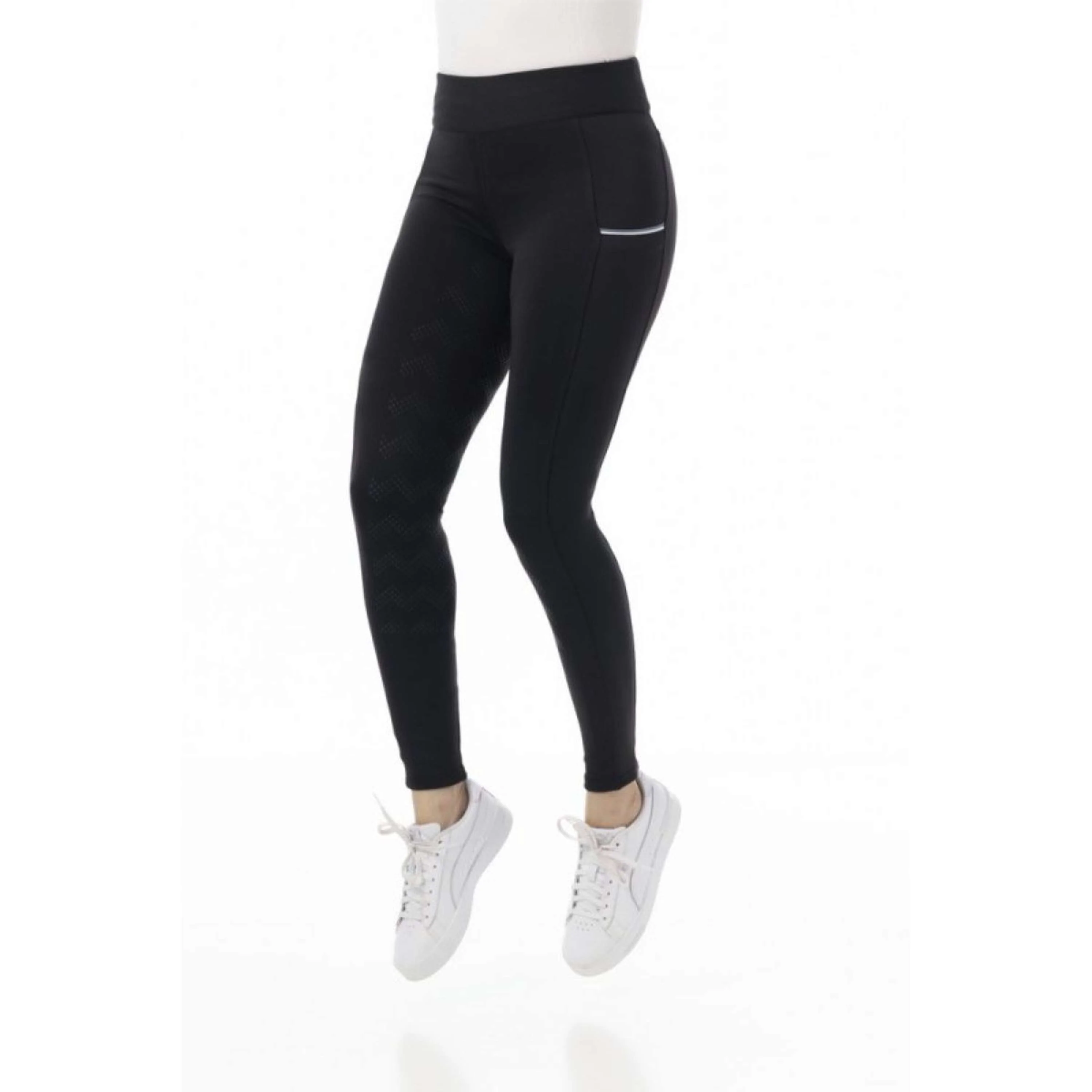 Riding World Legging d'Équitation Agadir Femme Noir - Image 6