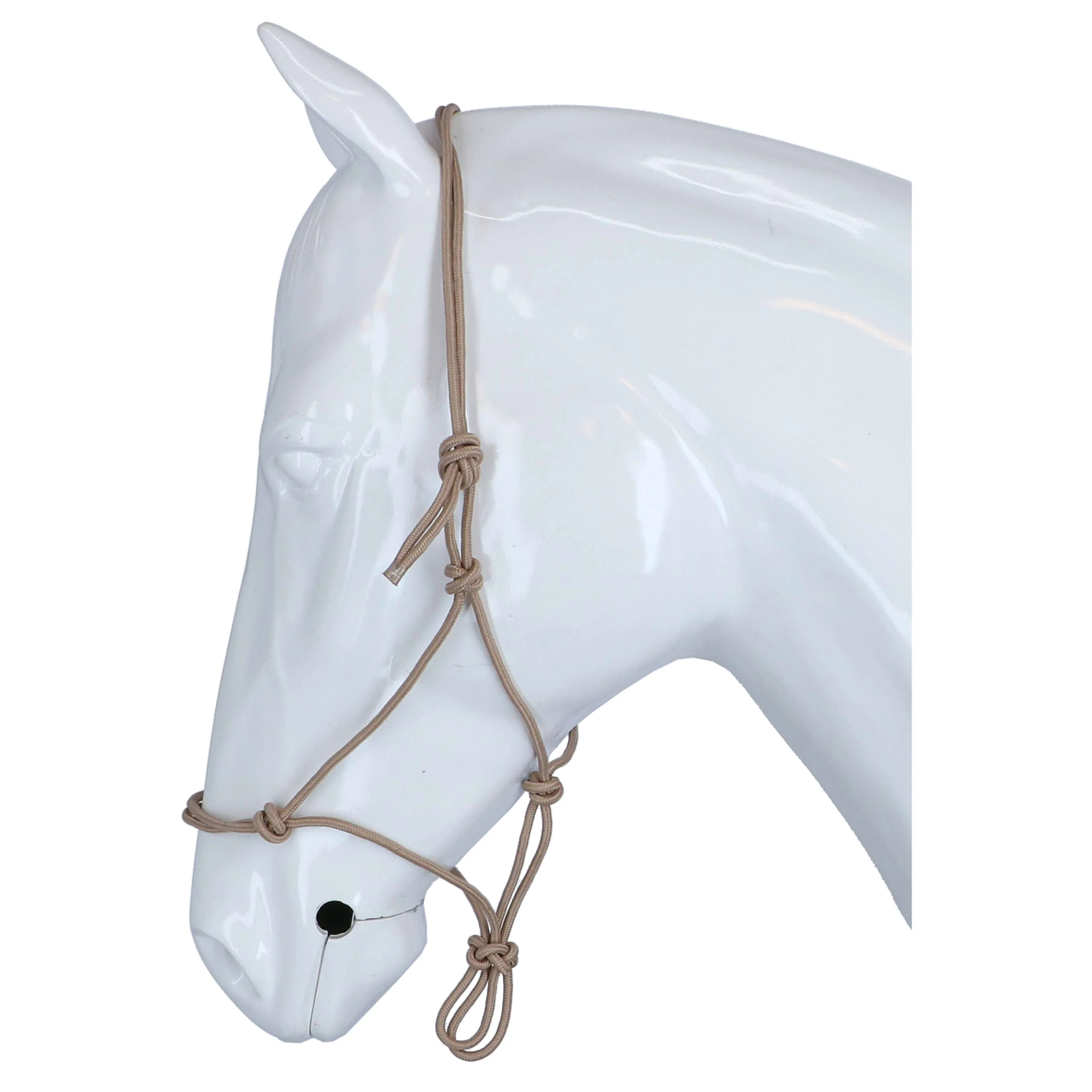 Riding World Licol Fine Éthologique Beige - Image 3