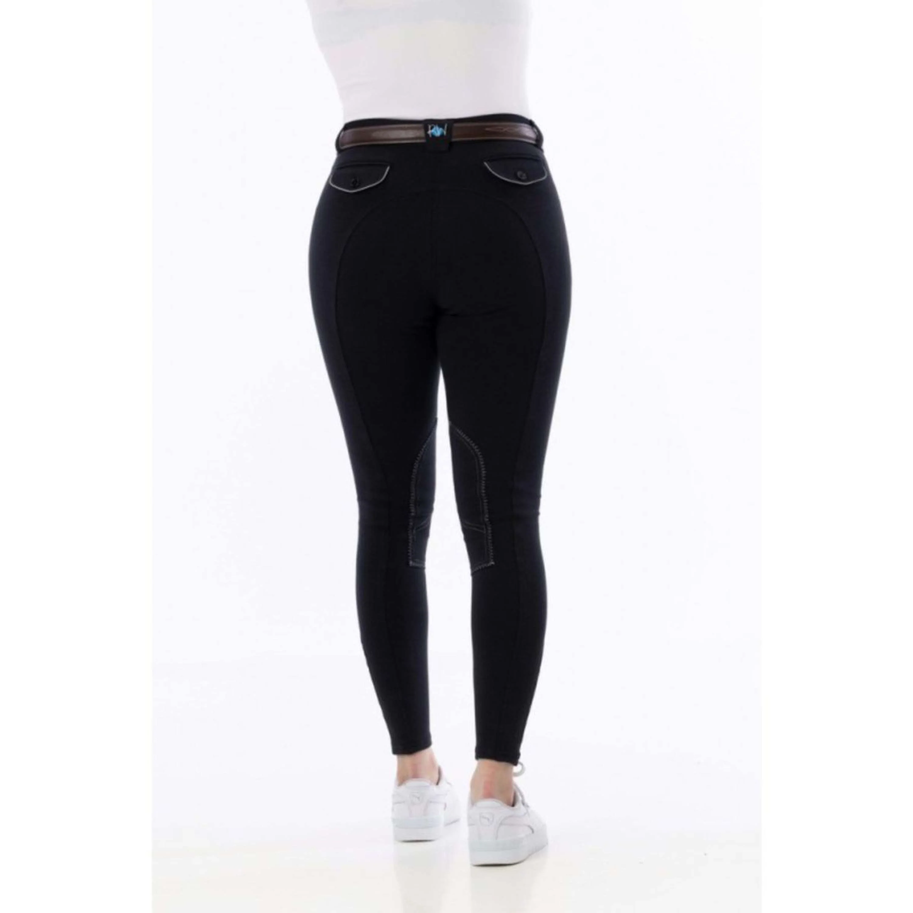 Riding World Pantalon d'Équitation Alexandrie Femme Noir - Image 3
