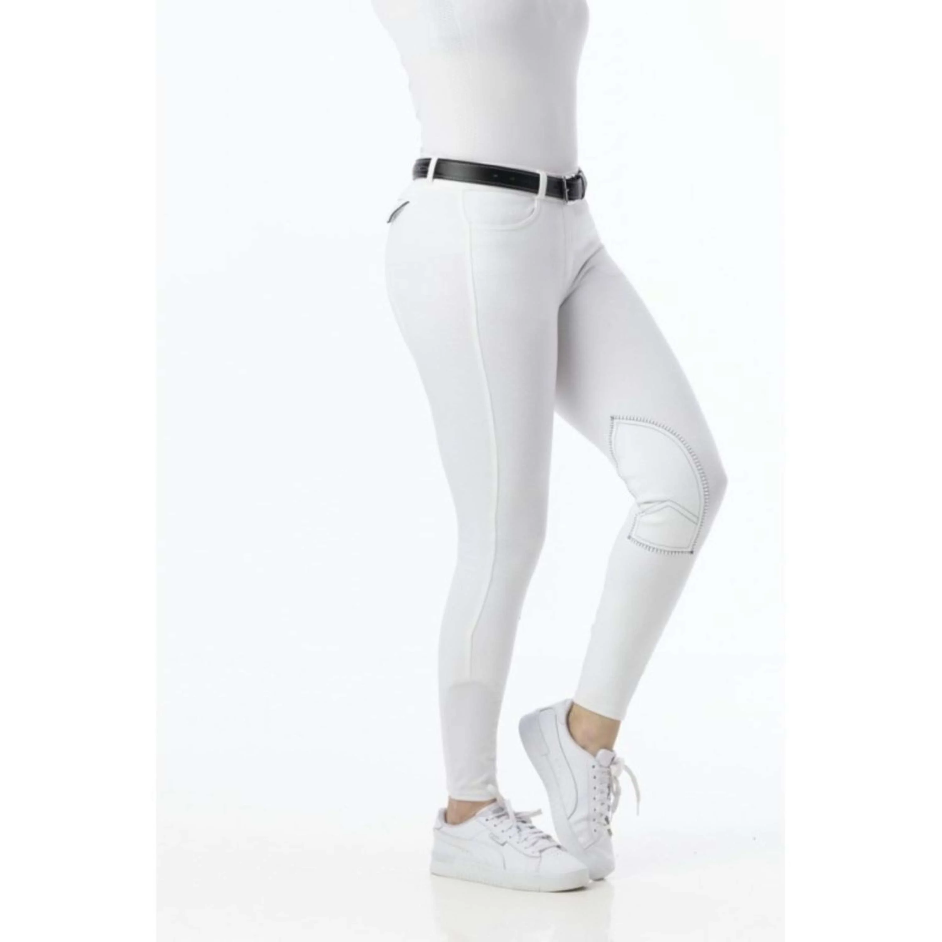 Riding World Pantalon d'Équitation Alexandrie Kids Blanc - Image 2