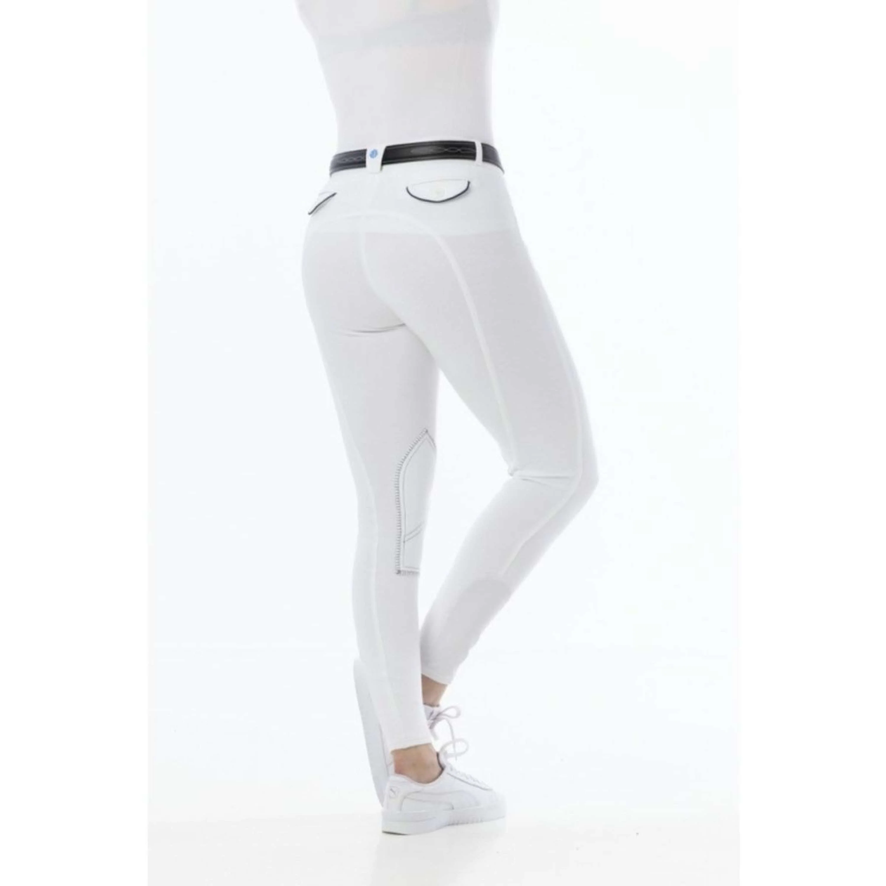 Riding World Pantalon d'Équitation Alexandrie Kids Blanc - Image 3