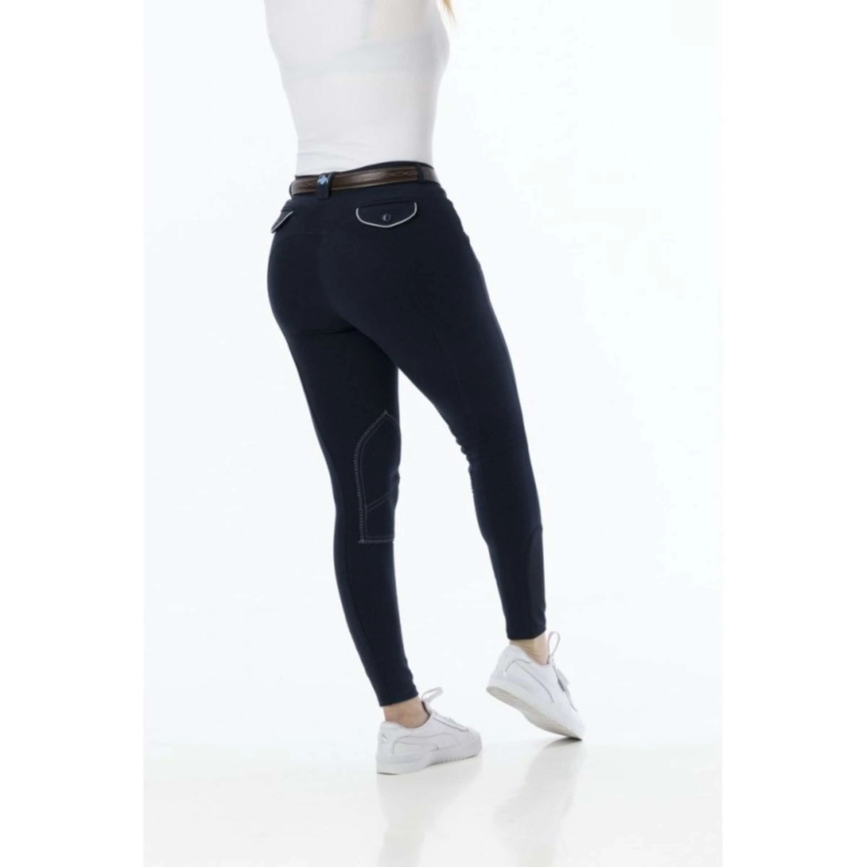 Riding World Pantalon d'Équitation Alexandrie Kids Marin - Image 2