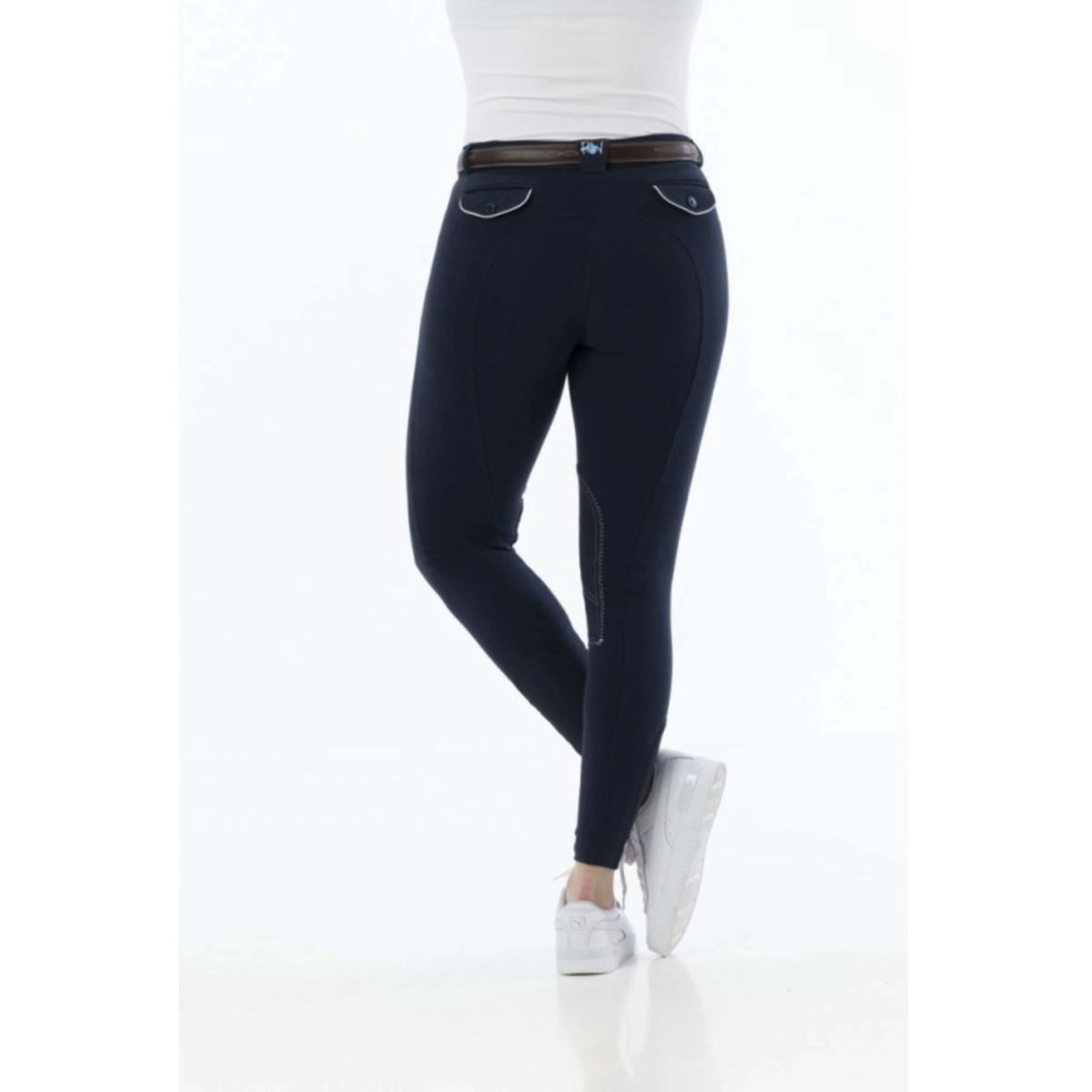 Riding World Pantalon d'Équitation Alexandrie Kids Marin - Image 3
