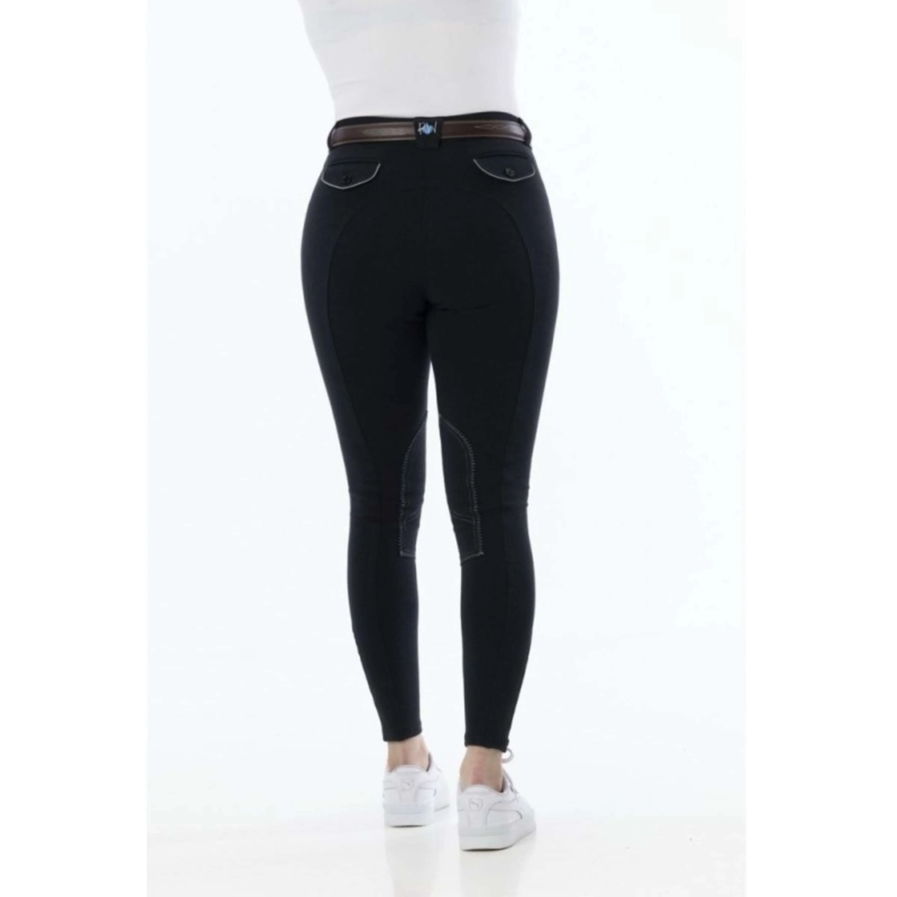 Riding World Pantalon d'Équitation Alexandrie Kids Noir - Image 3