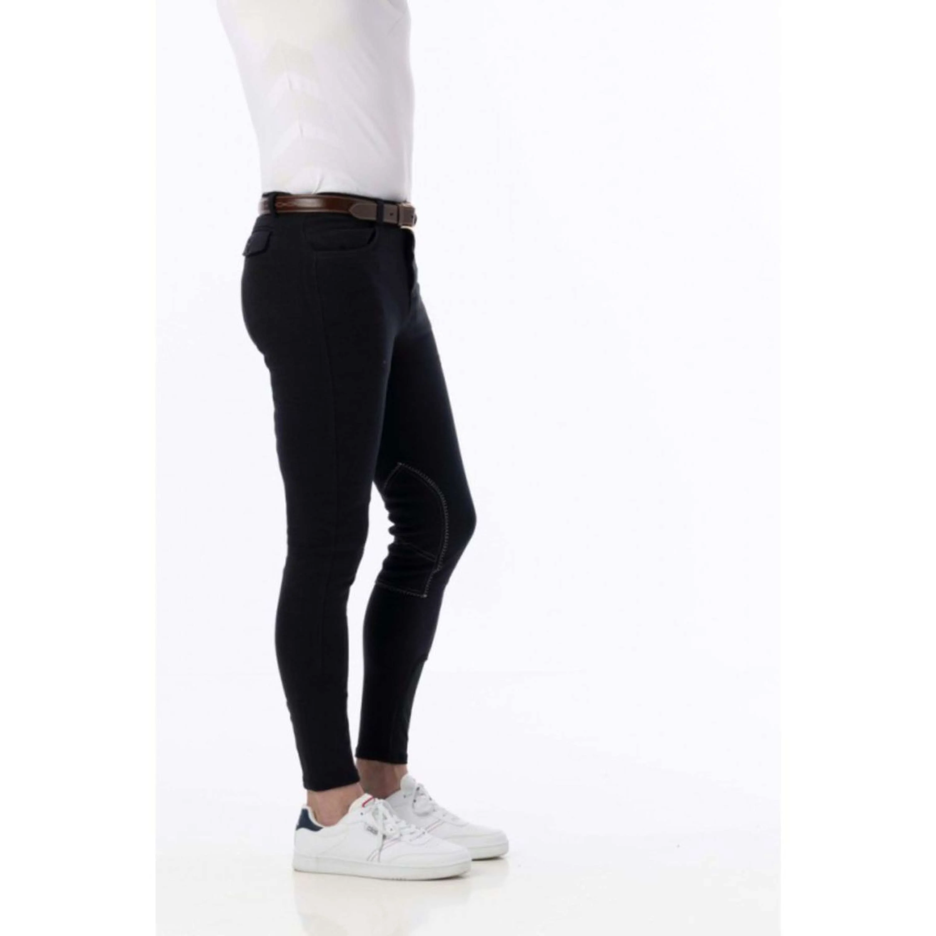Riding World Pantalon d'Équitation Lecaire Hommes Noir - Image 2