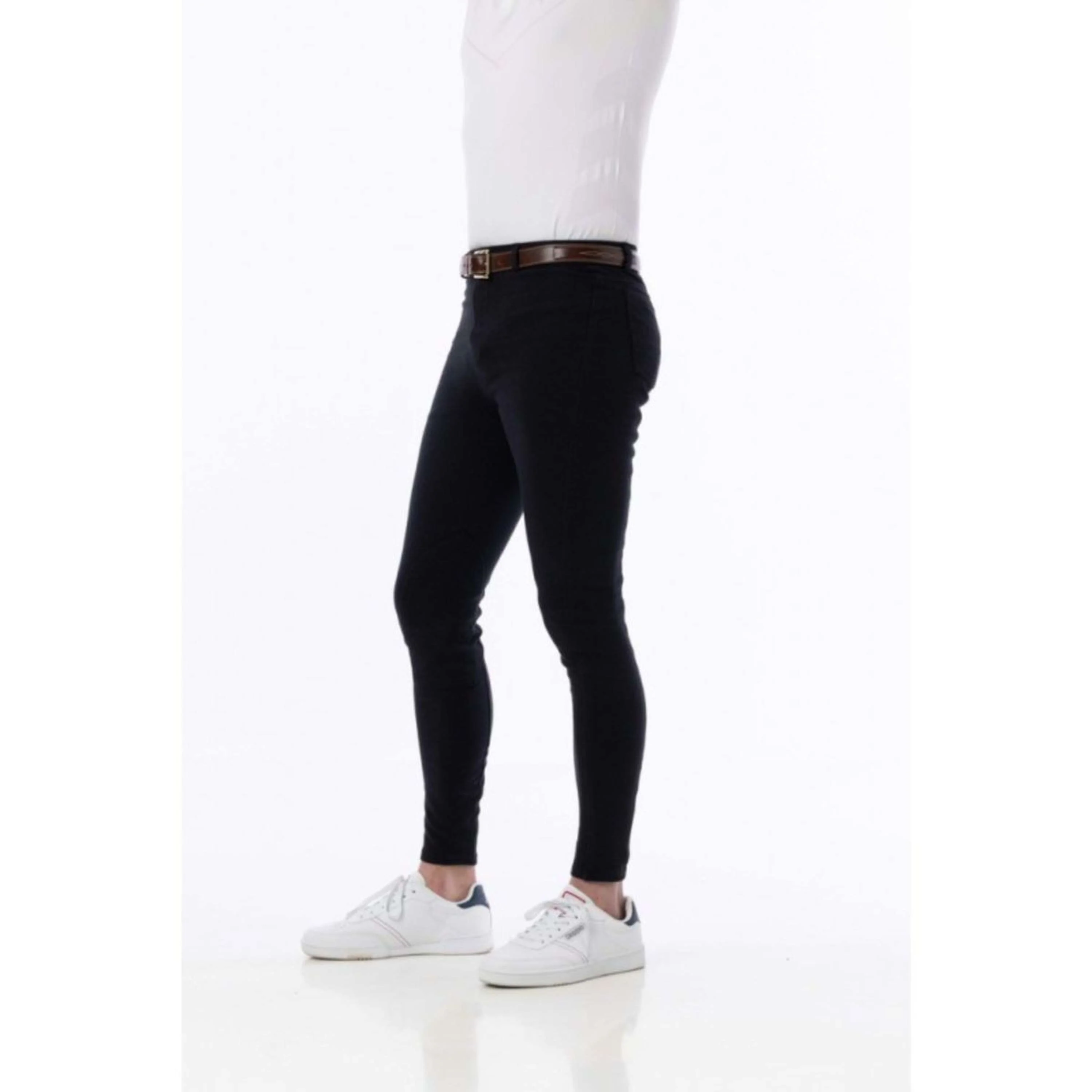 Riding World Pantalon d'Équitation Memphis Hommes Noir - Image 3