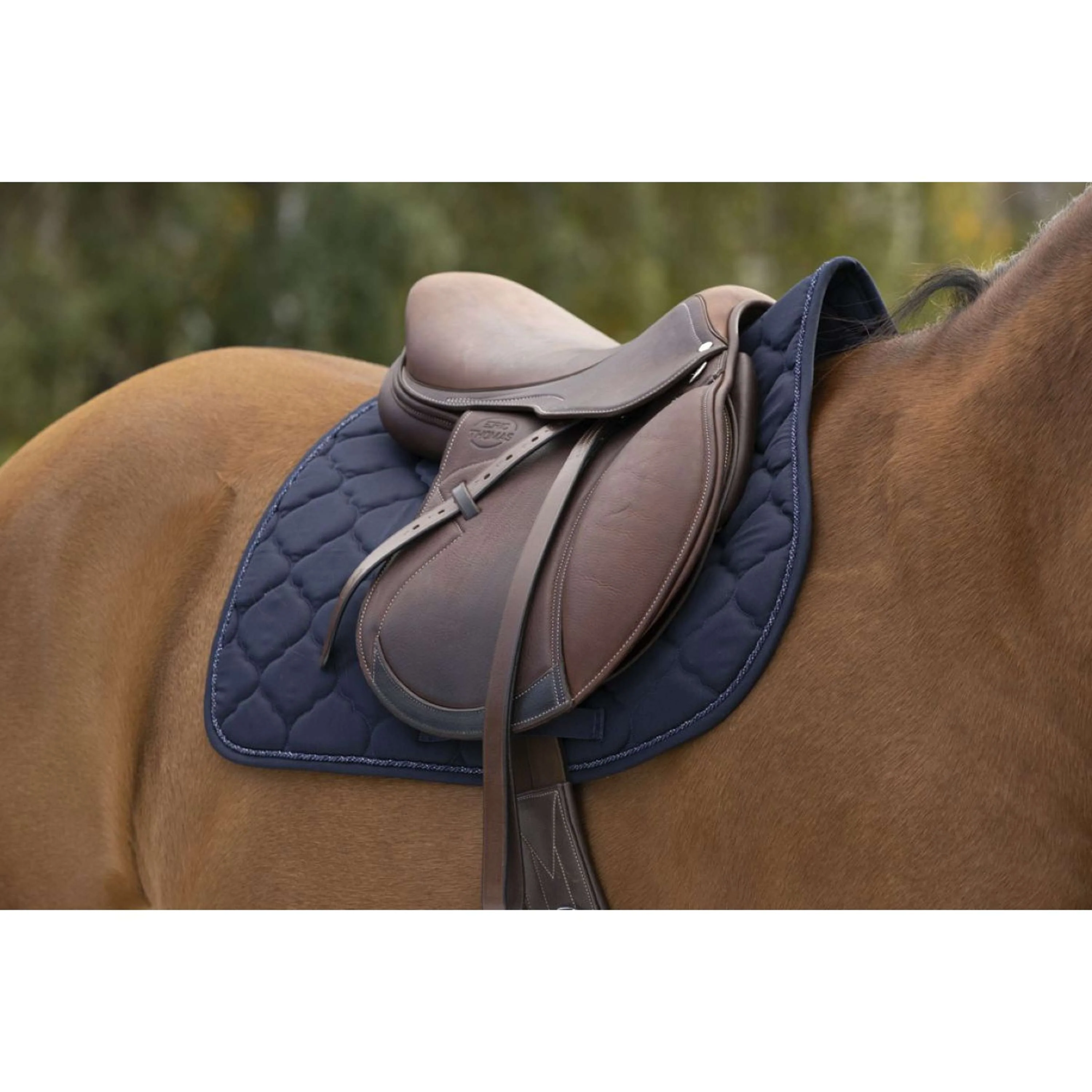 Riding World Tapis de Selle Rope Marin - Image 2