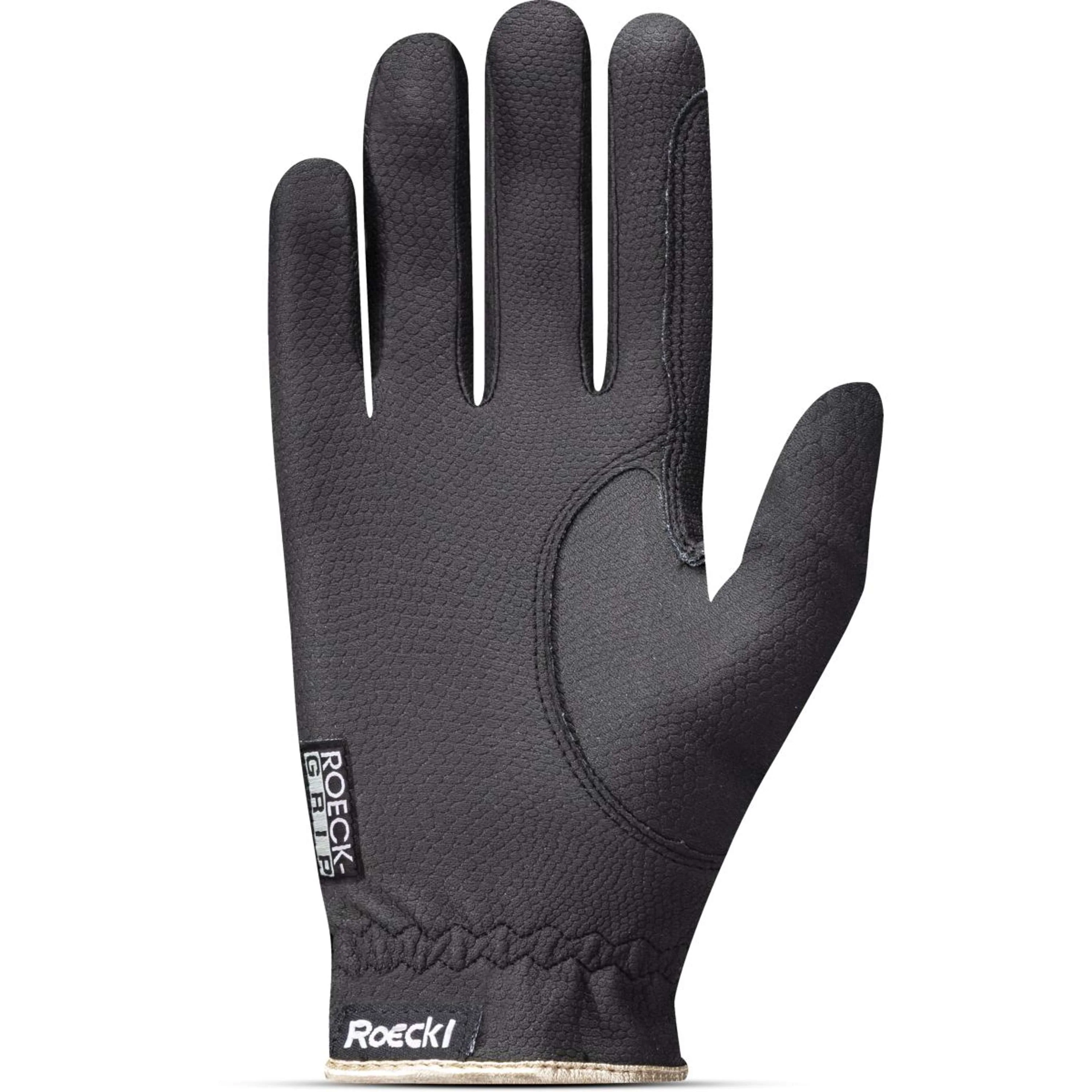 Roeckl Gants d'Équitation Lona Noir/Or - Image 2