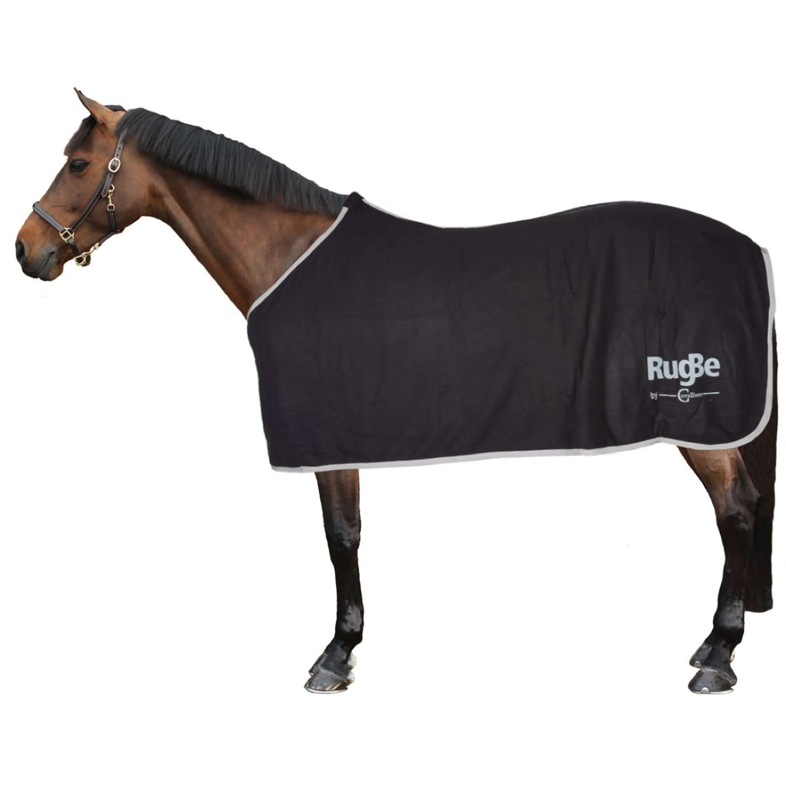 RugBe by Covalliero Couverture Polaire Noir - Image 3