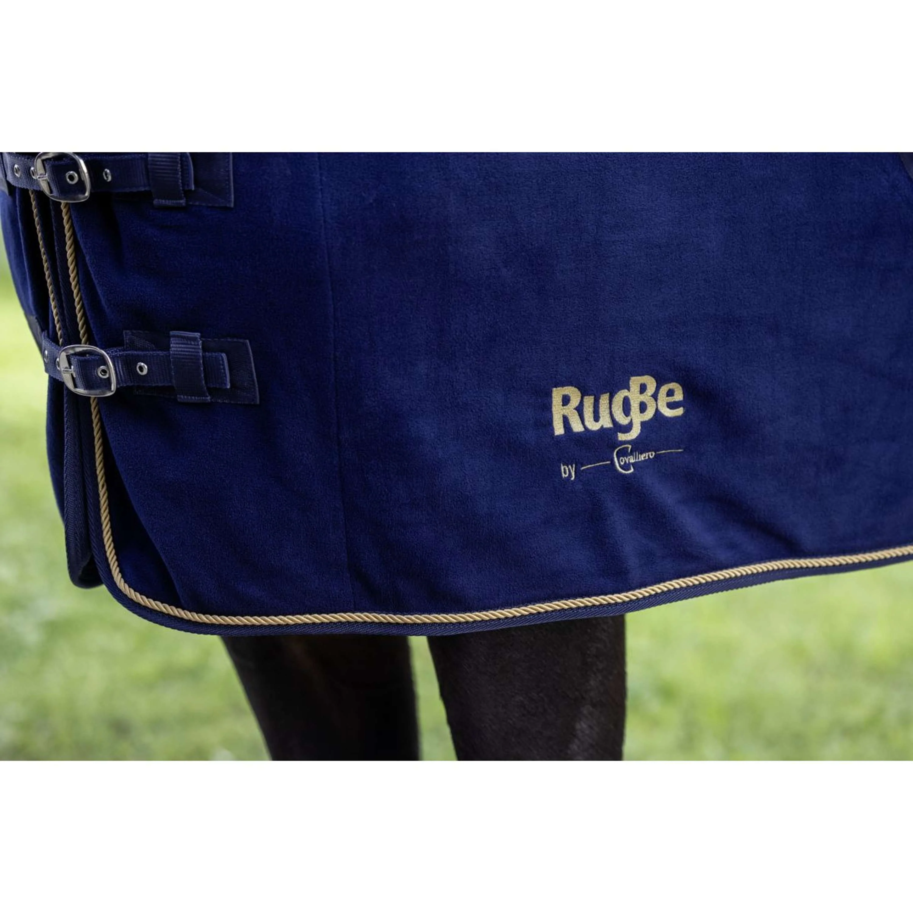 RugBe by Covalliero Couverture Polaire Royal Marin - Image 5
