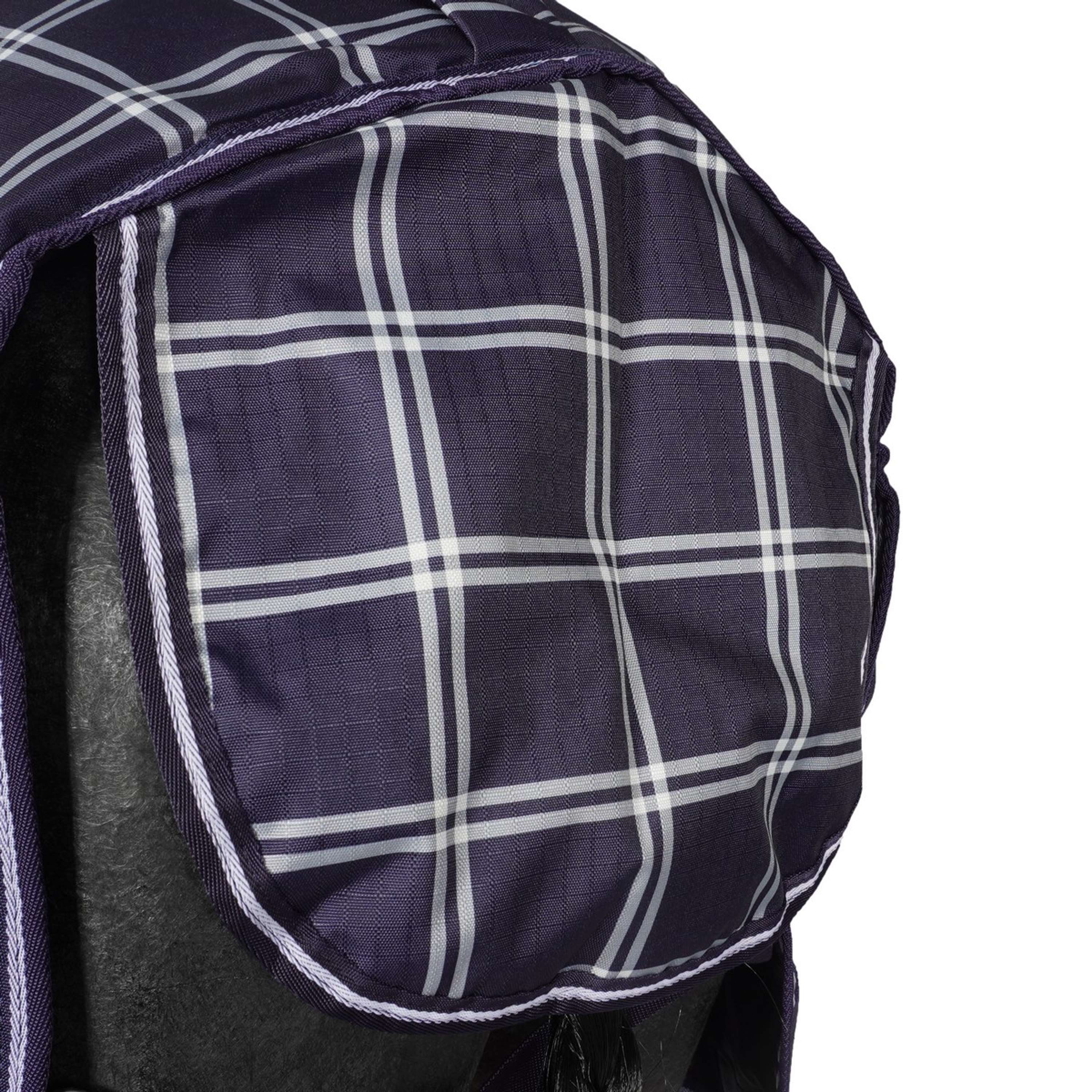 Saxon Couverture Defiant 600D Combo Neck Heavy 300g Navy Plaid - Image 8