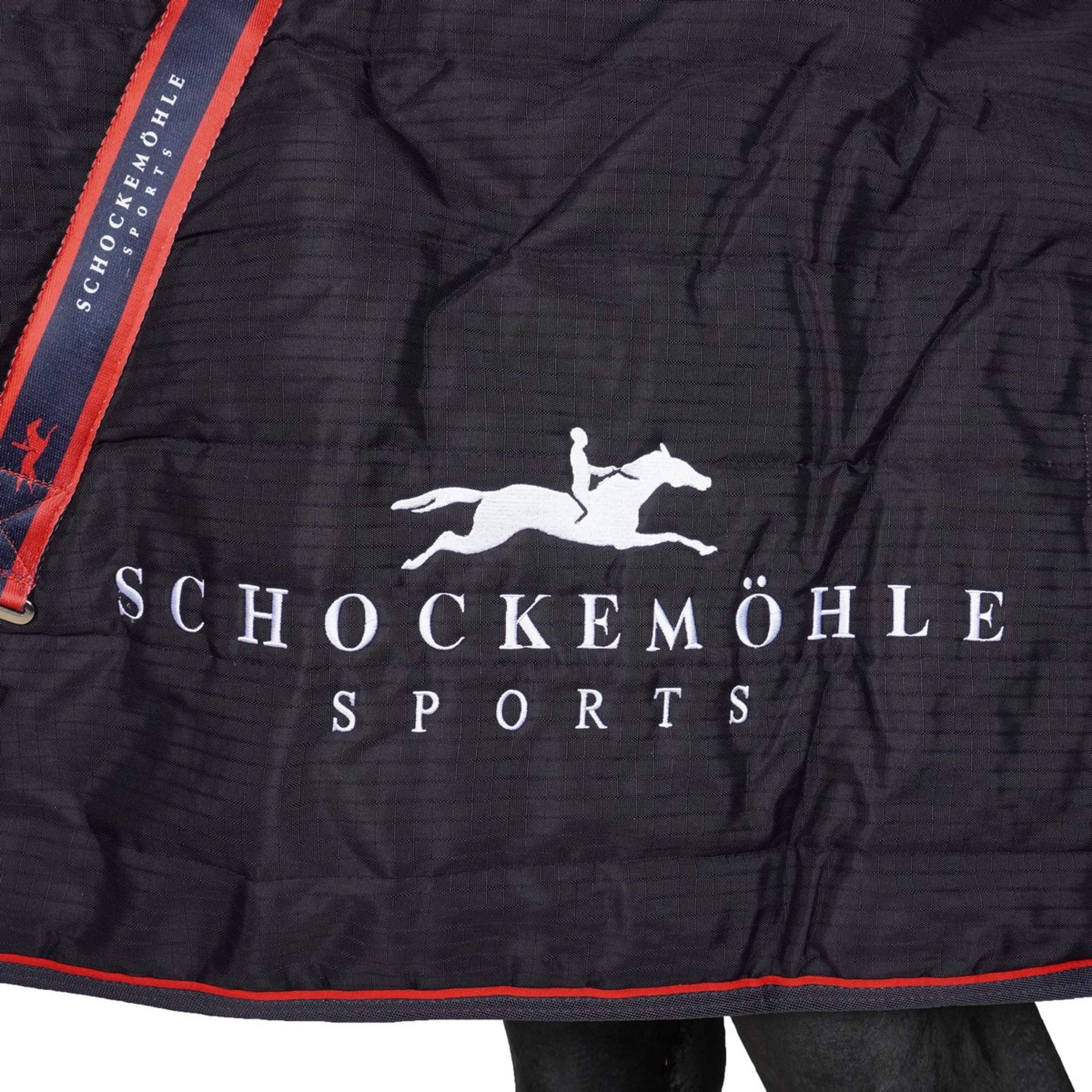 Schockemöhle Couverture d'Hiver New Alltime 400g Marin foncé - Image 6