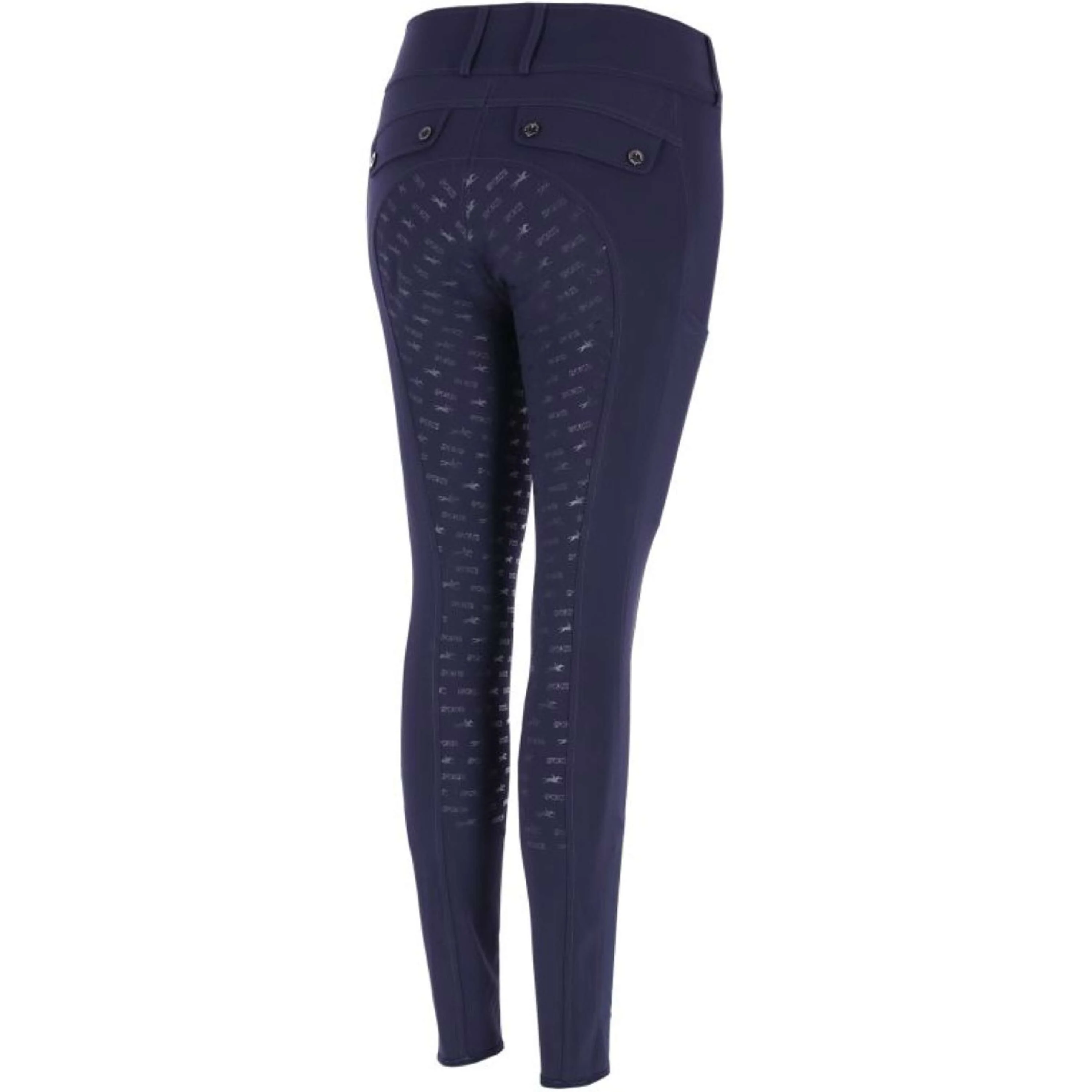 Schockemöhle Pantalon d'Équitation SPCarola Full Grip Bleu Foncé - Image 2