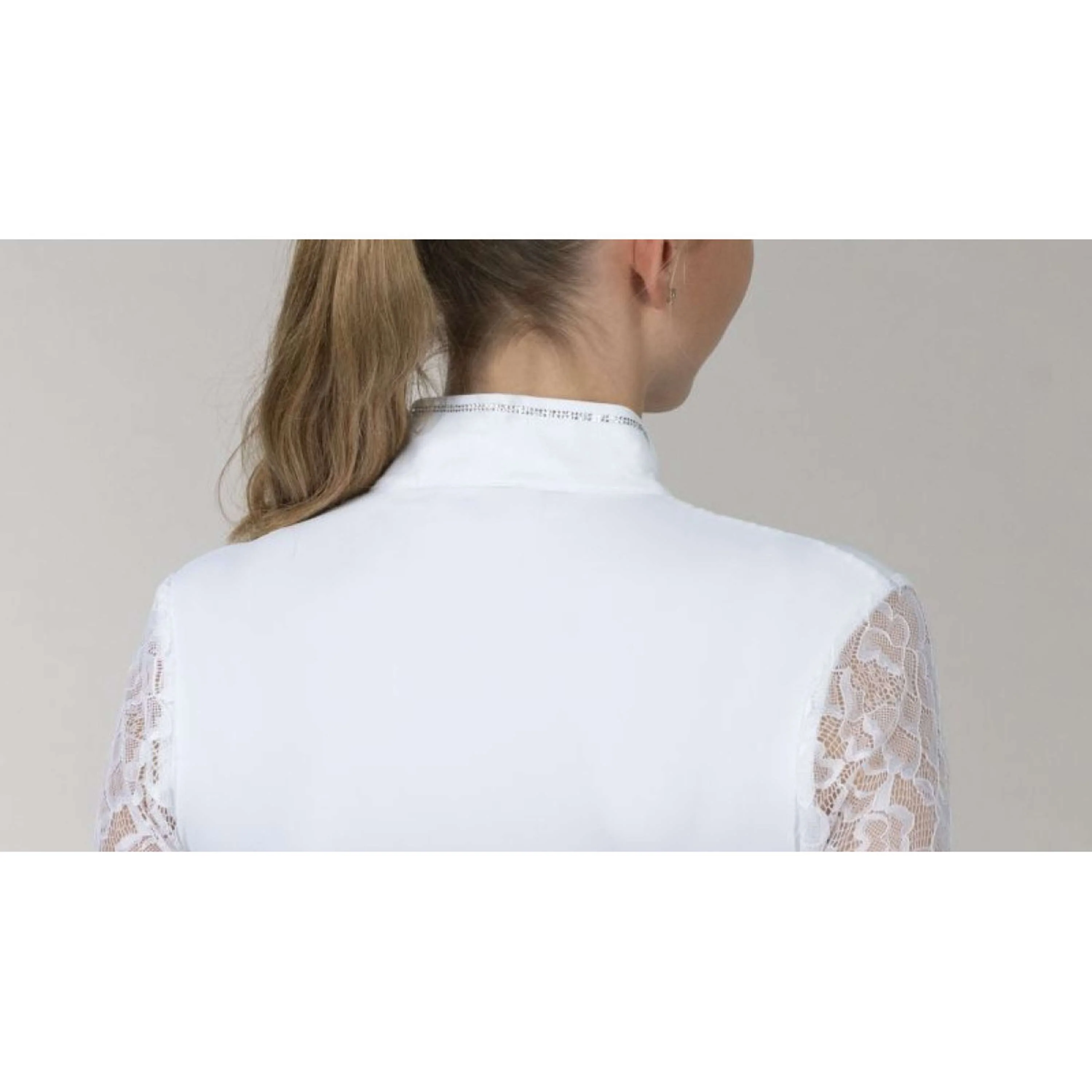 Schockemöhle T-shirt de Concours SPAlicia Lange mouwen Optical White - Image 6
