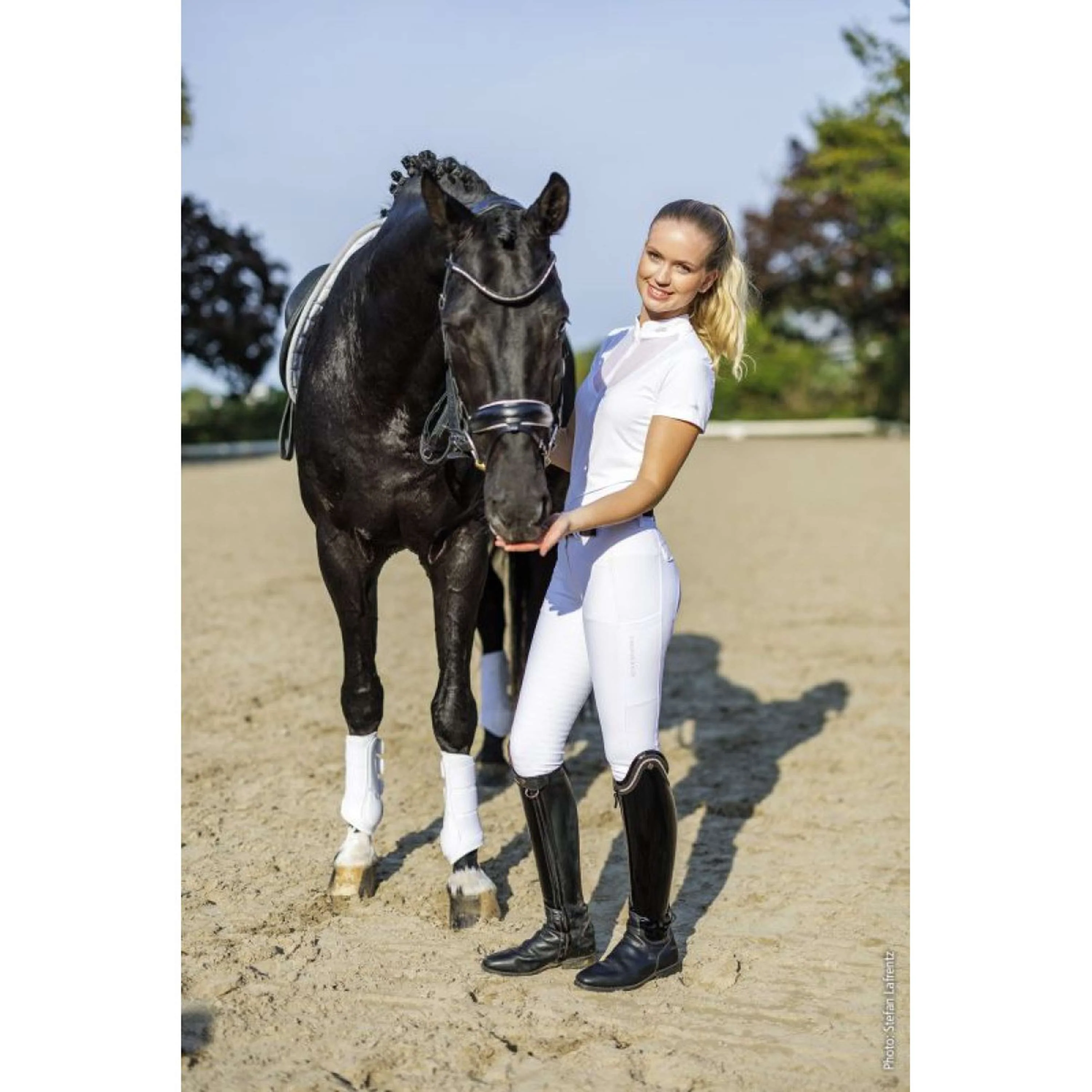 Schockemöhle T-shirt de Concours SPAnita Optical White - Image 2