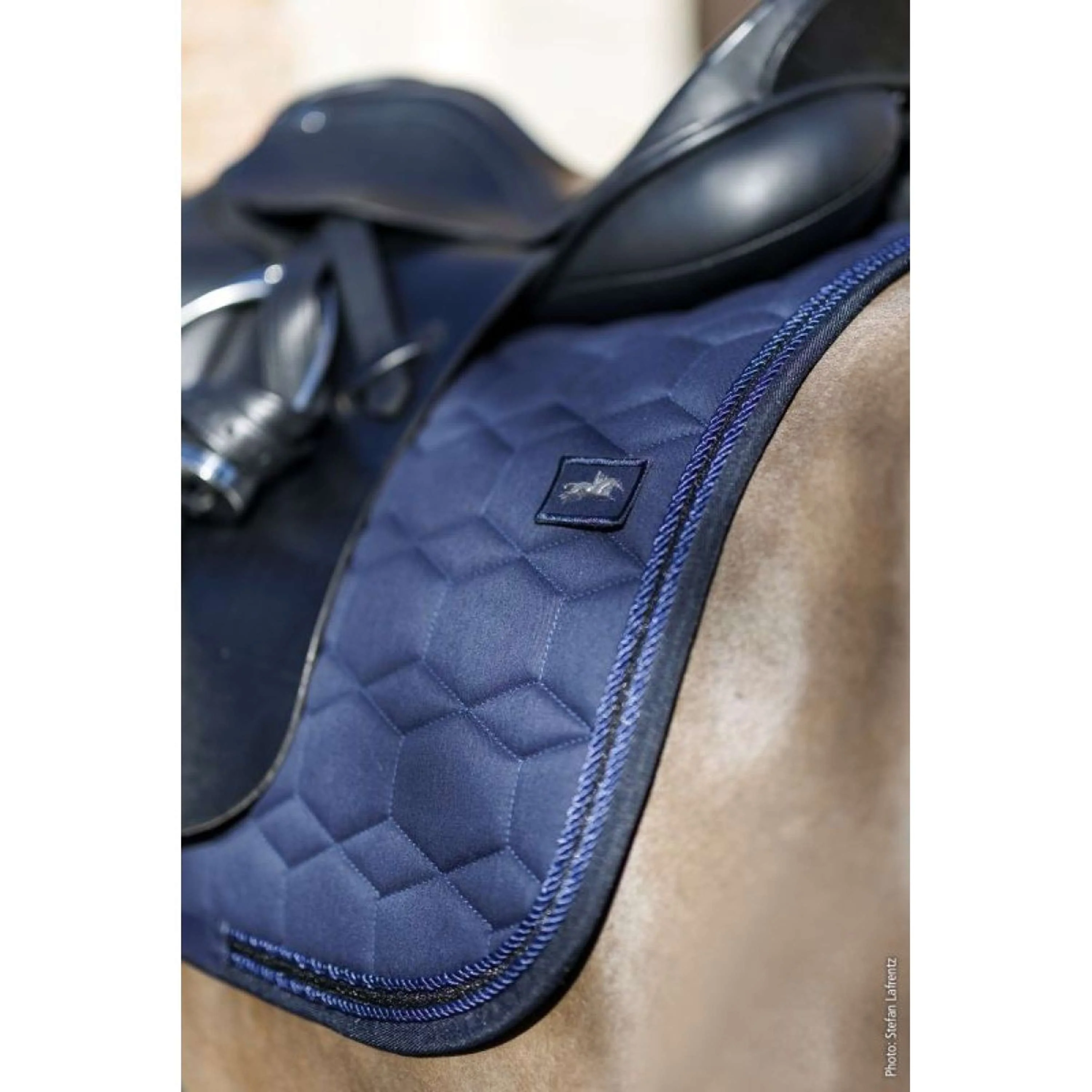 Schockemöhle Tapis de Selle High Density Dressage Foncé Marine - Image 4