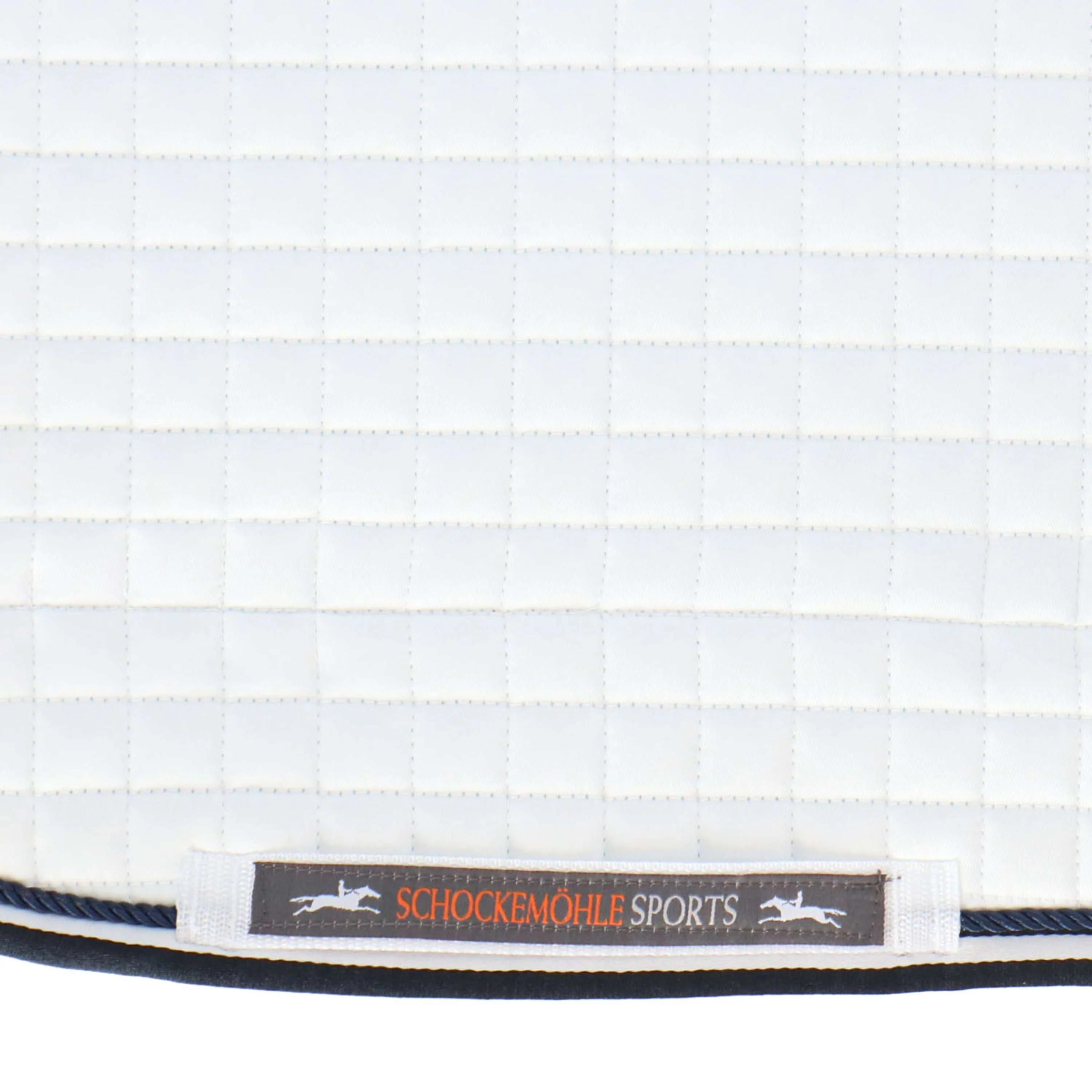 Schockemöhle Tapis de Selle Neo Star de Saut blanc/marine - Image 4