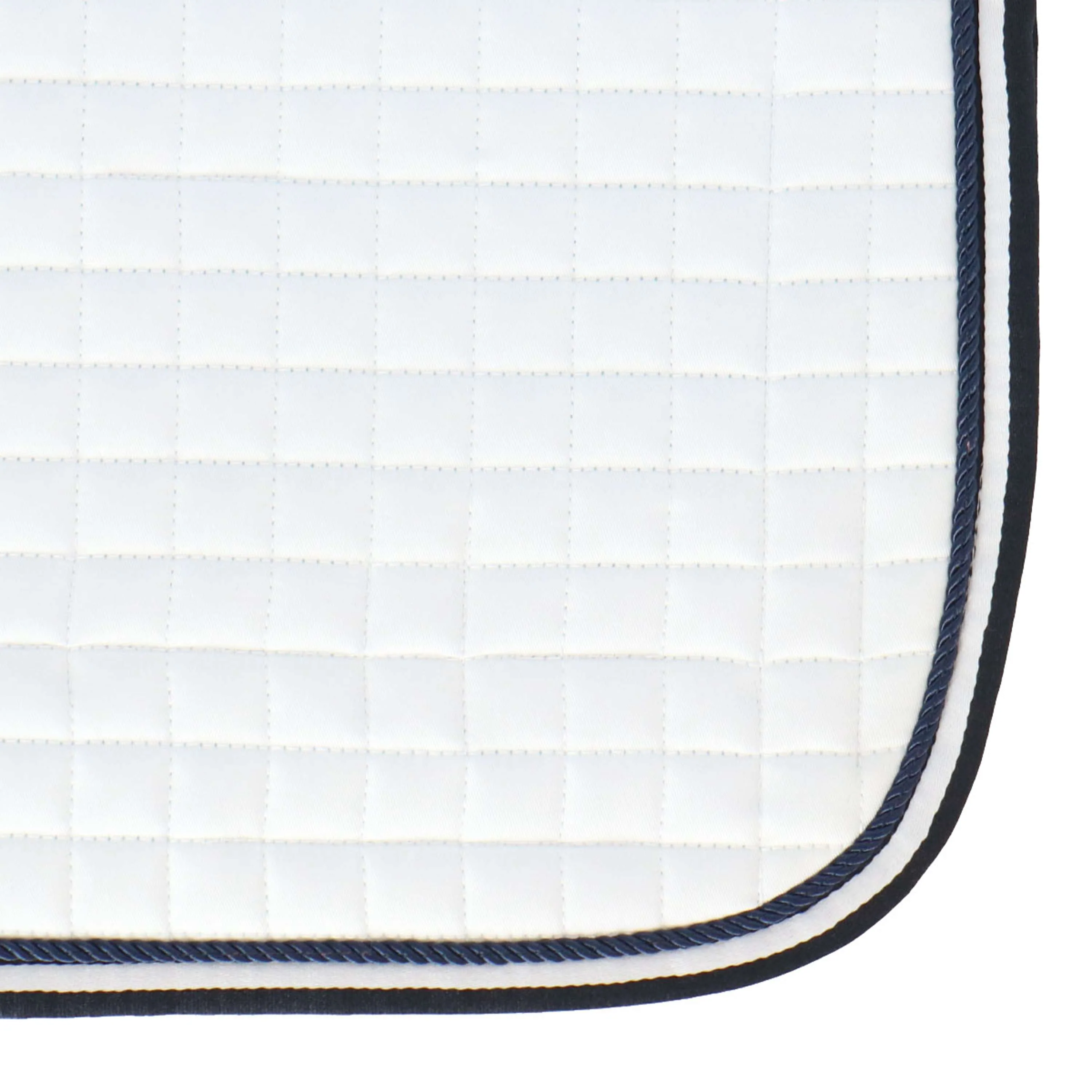 Schockemöhle Tapis de Selle Neo Star de Saut blanc/marine - Image 5
