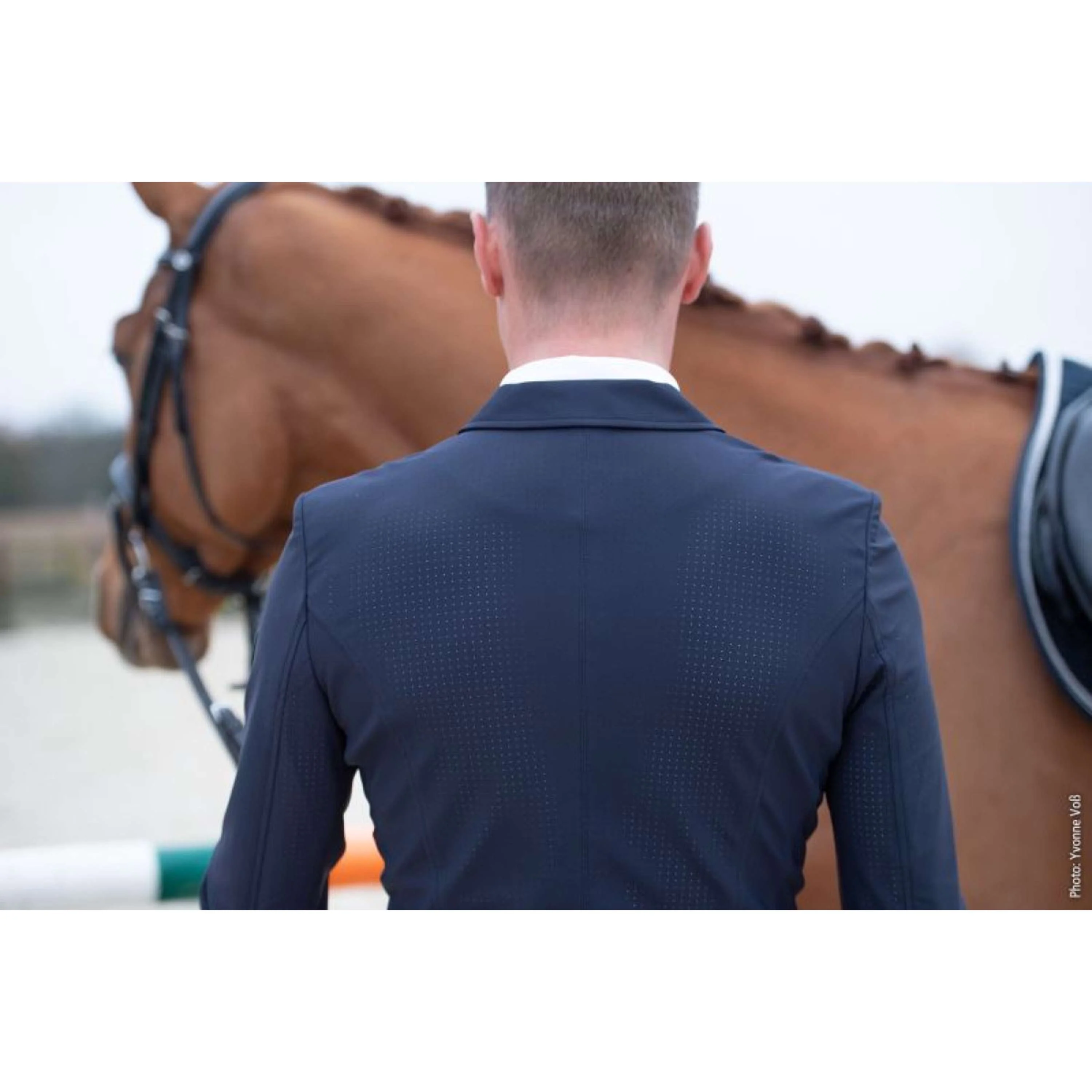 Schockemöhle Veste de Concours SPRonny Hommes Bleu Foncé - Image 2