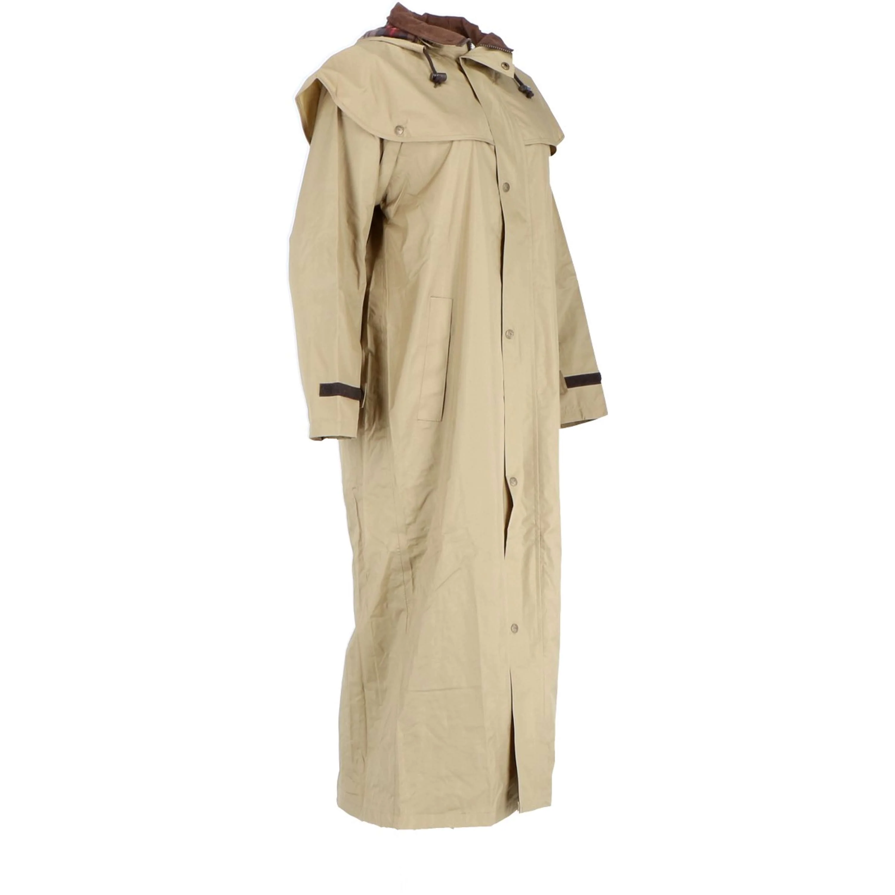 Scippis Black Roo Manteau Stockman Regen Cowboy Beige - Image 8