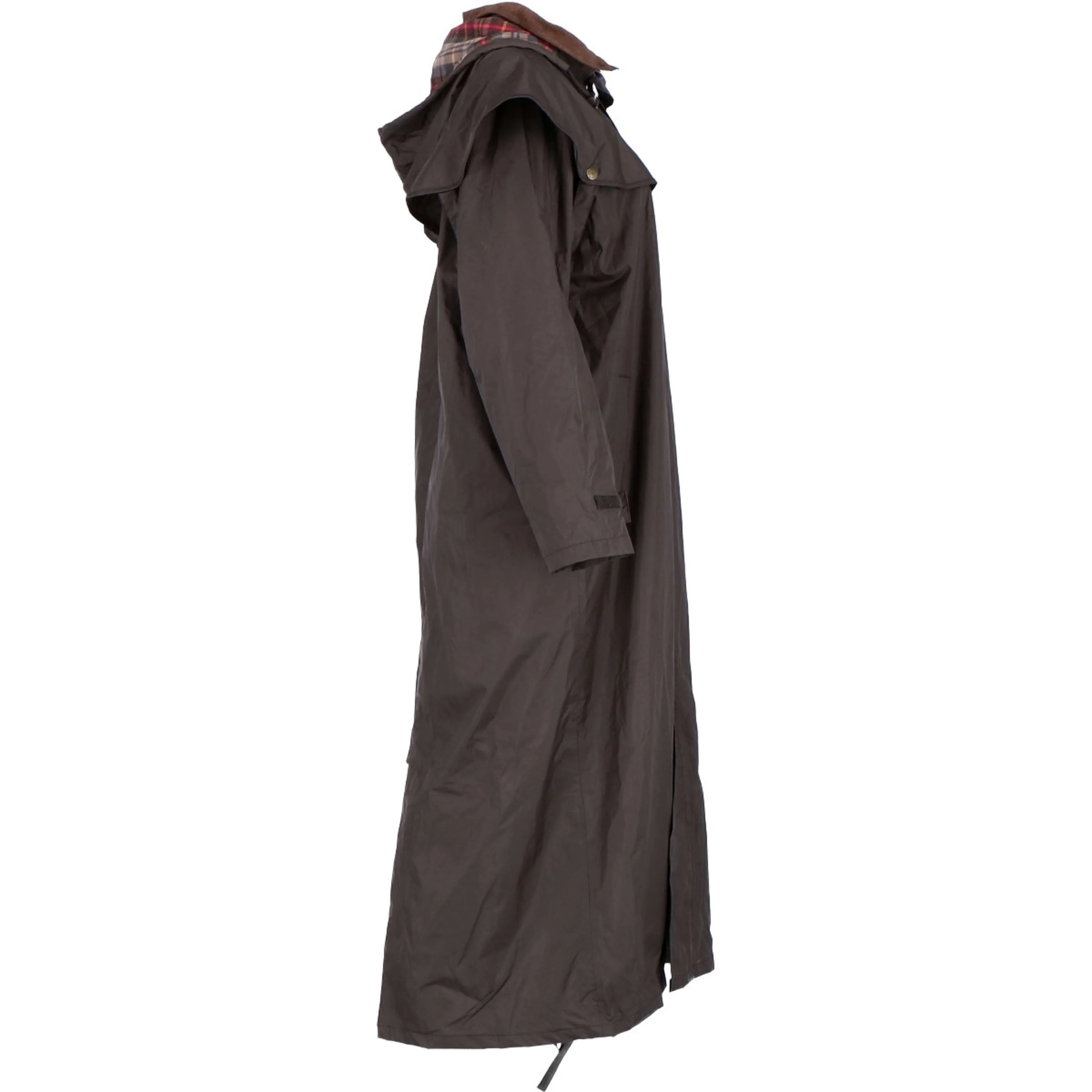 Scippis Black Roo Manteau Stockman Regen Cowboy Marron - Image 7