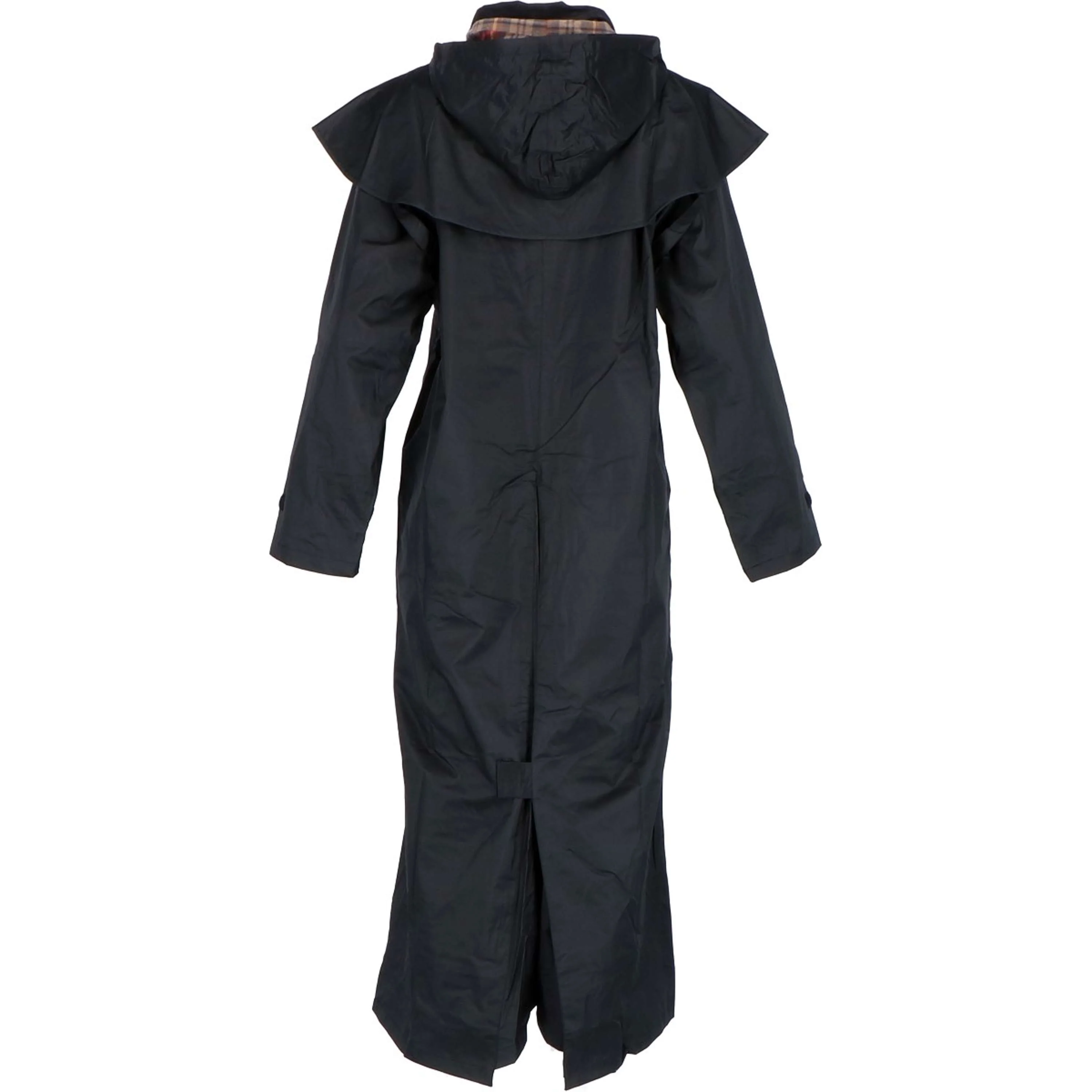 Scippis Black Roo Manteau Stockman Regen Cowboy Noir - Image 5